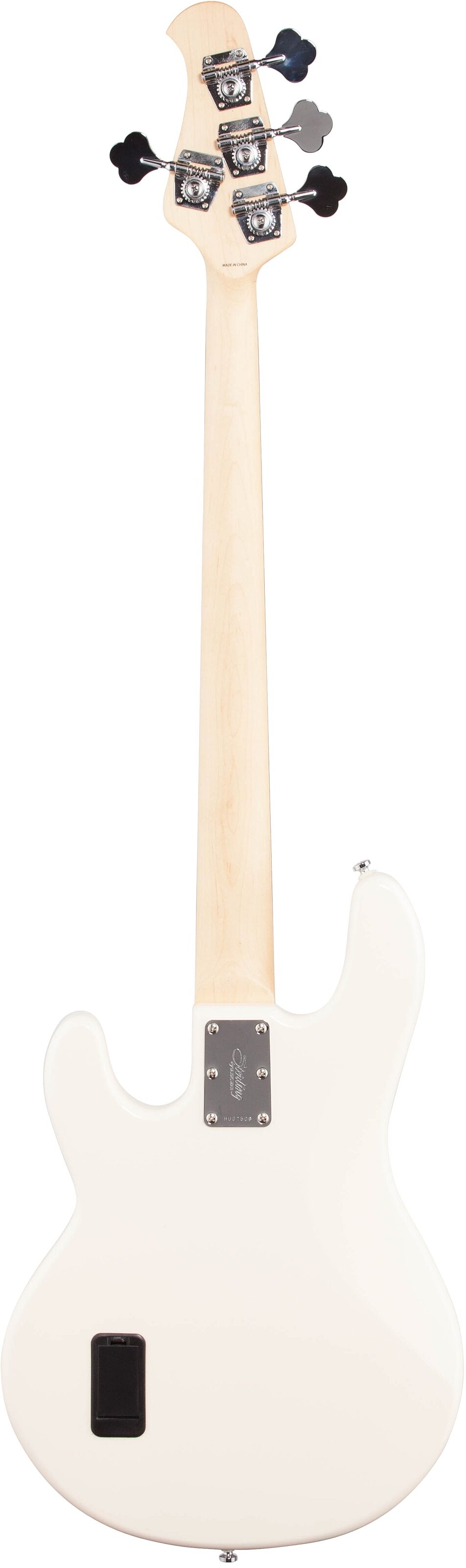 Sterling by Music Man StingRay Electric Bass, Vintage Cream, Full Straight Back