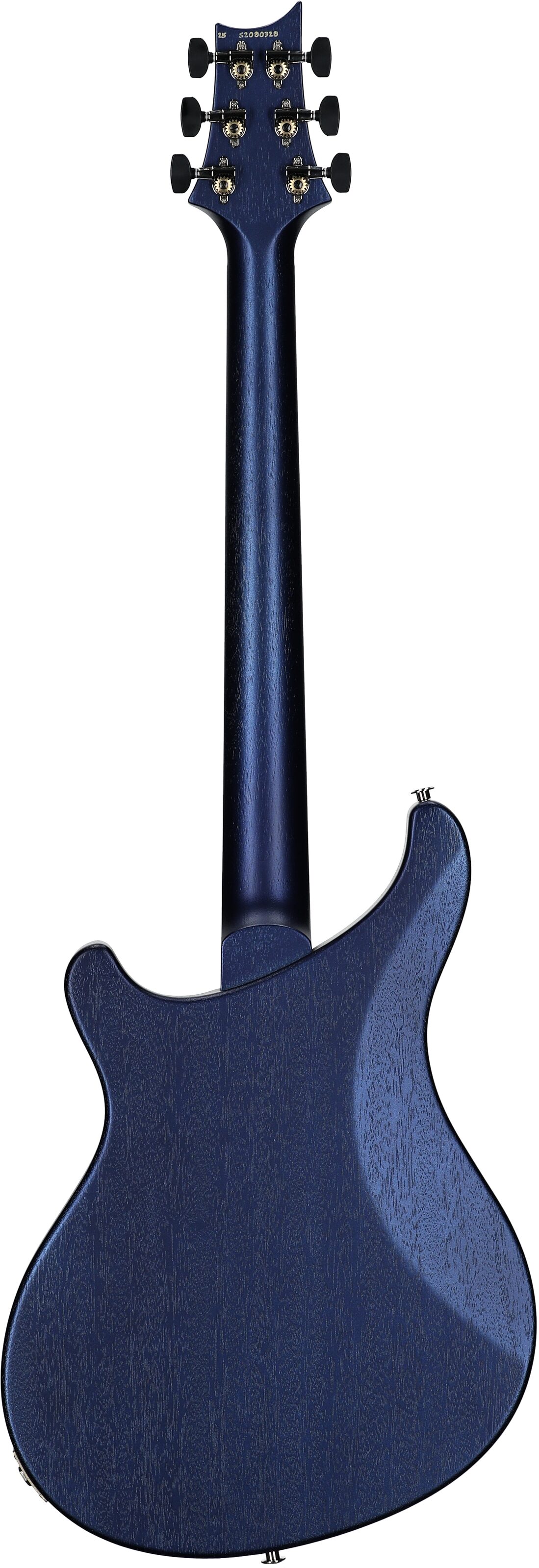 PRS Paul Reed Smith S2 Vela Satin Electric Guitar (with Gig Bag), Metallic Midnight, Full Straight Back
