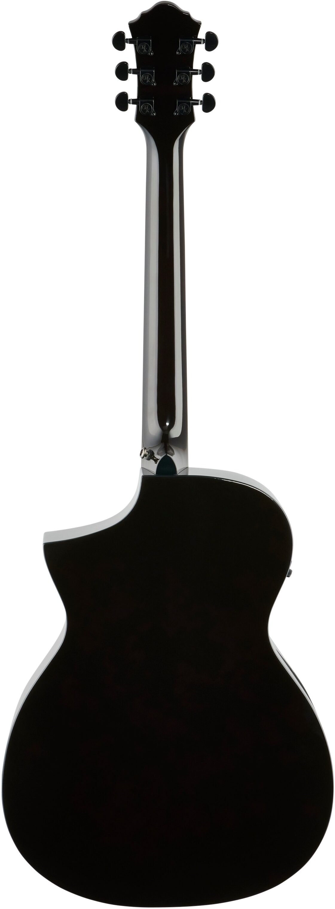 Michael Kelly Forte Port X Acoustic-Electric Guitar, Partial Eclipse, Full Straight Back