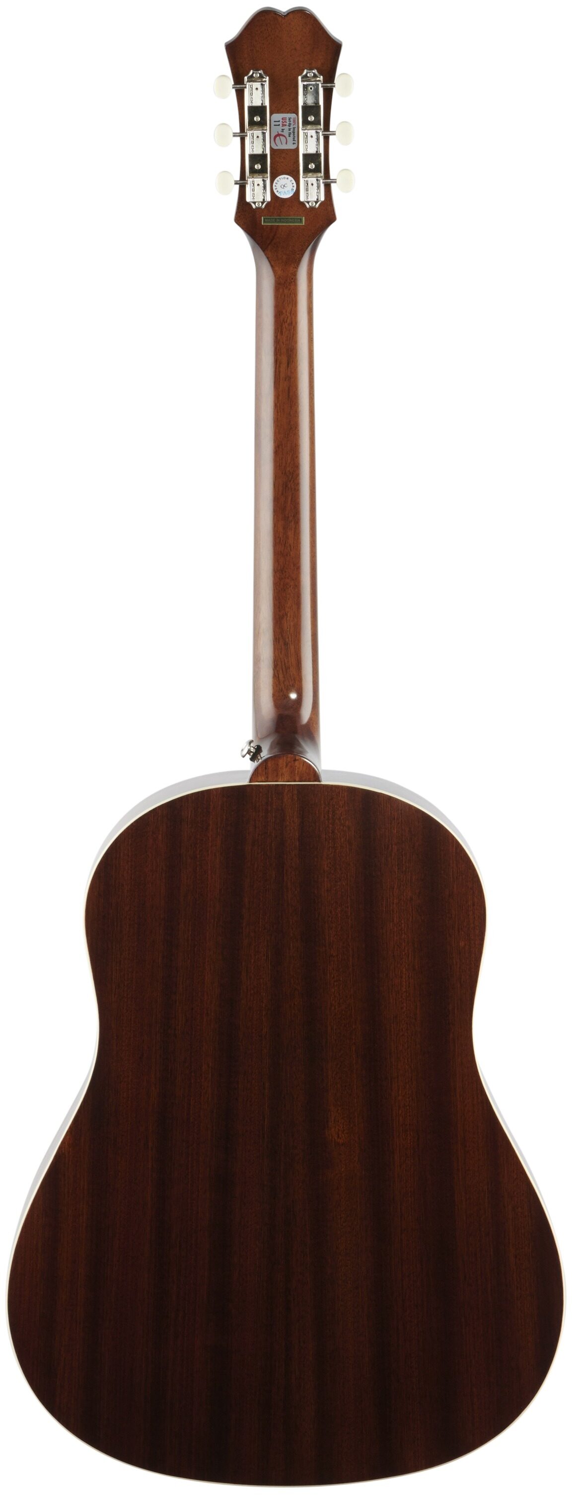 Epiphone Masterbilt Texan Acoustic-Electric Guitar, Faded Cherry Aged Gloss, Open Box (Good), Full Straight Back