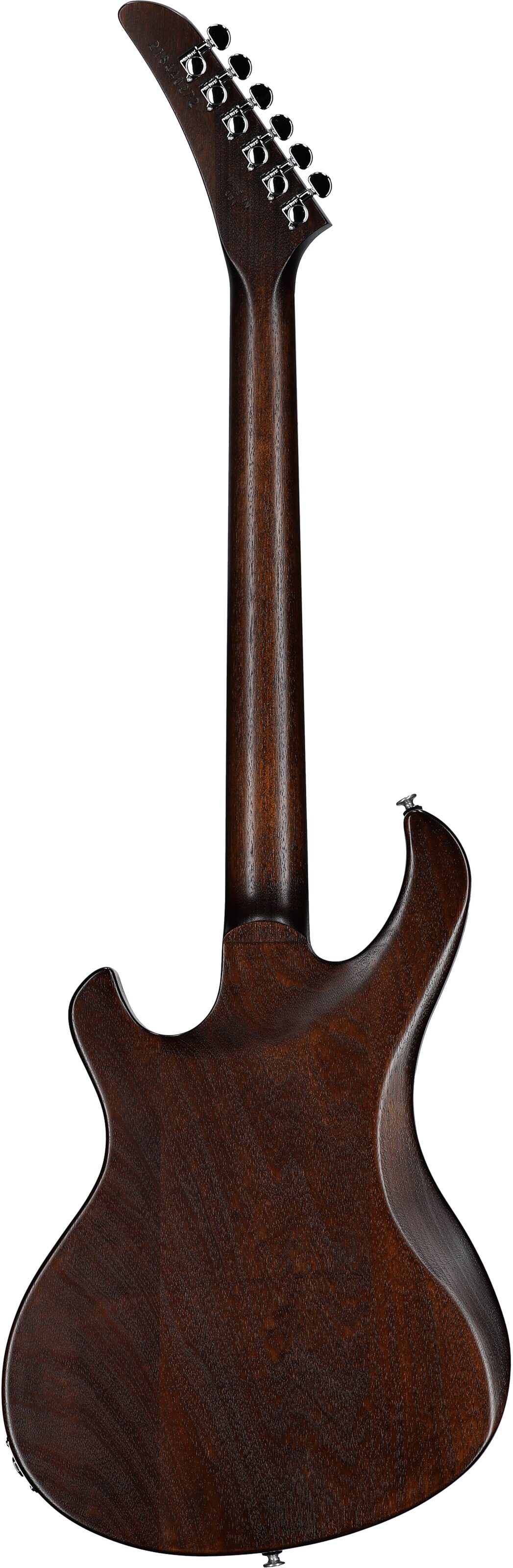 Gibson Victory Electric Guitar (with Case), Dark Walnut Satin, Full Straight Back