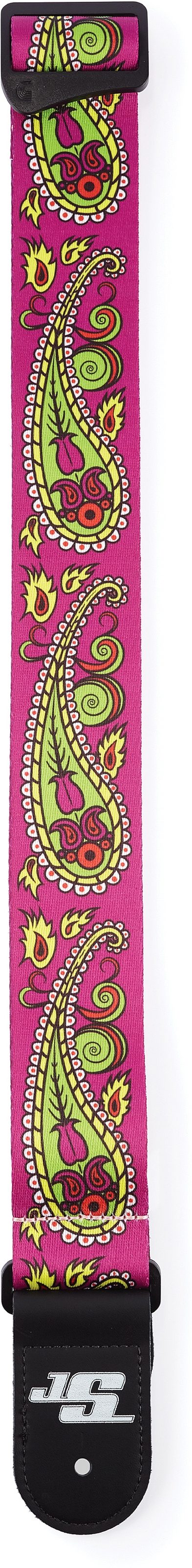 D'Addario Joe Satriani Signature Guitar Strap, Action Position Back