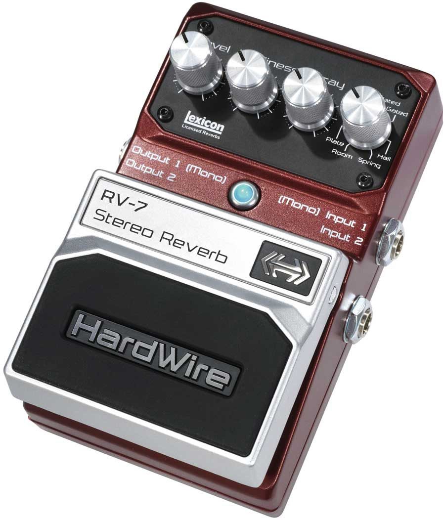 HardWire RV-7 Stereo Reverb Pedal | zZounds