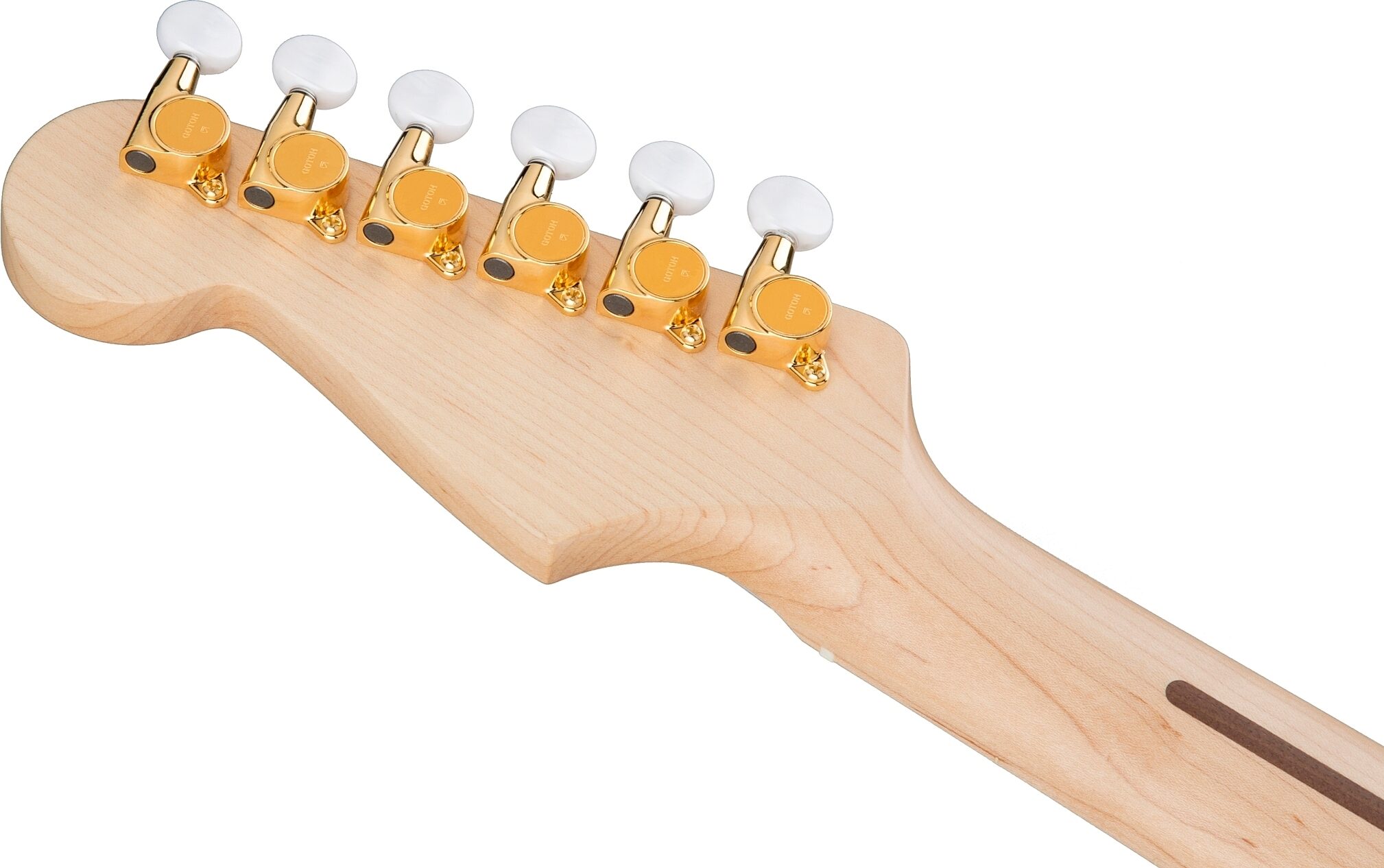 Fender Richie Kotzen Stratocaster Electric Guitar, Maple Fingerboard (with Gig Bag), Transparent Red Burst, Action Position Back