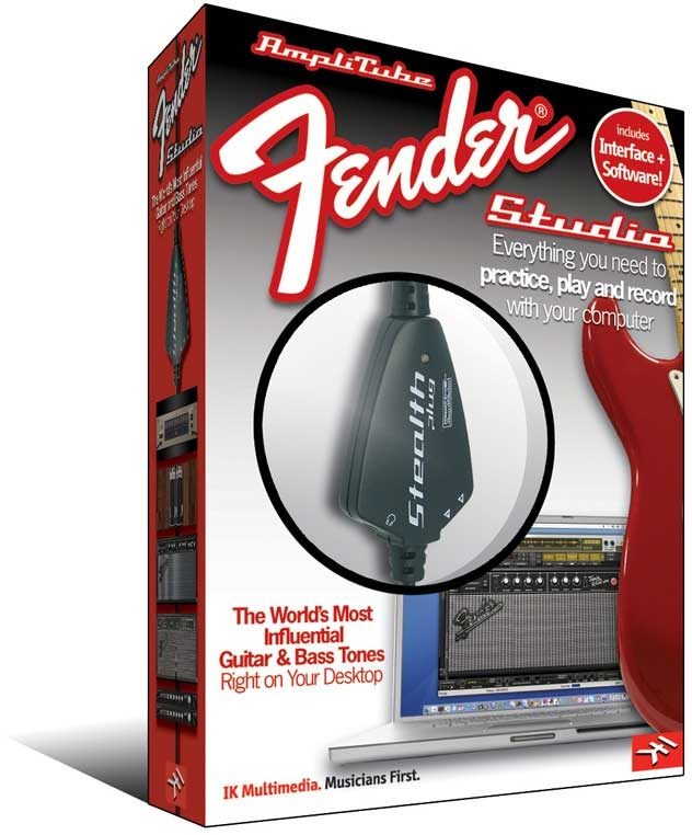 IK Multimedia AmpliTube Fender Studio Amplifier and FX Modeling Software (Mac and Windows), Main