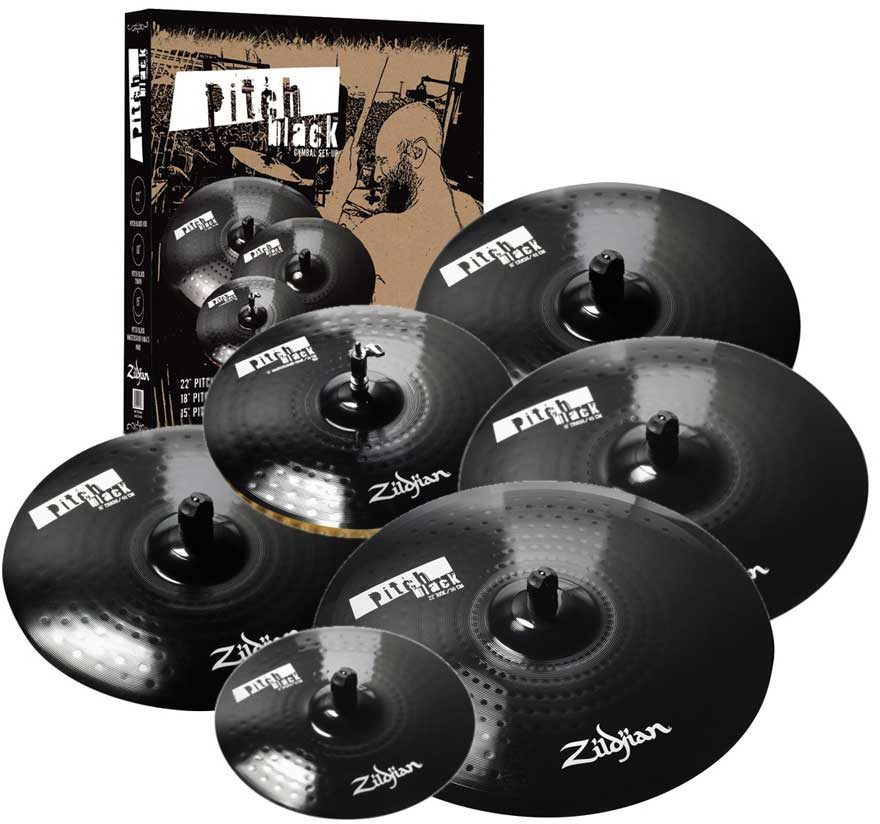 Zildjian Pitch Black Cymbal Box Set | zZounds