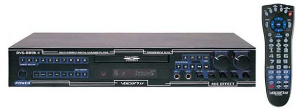 VocoPro DVG-888K II Multi-Format Digital Key Karaoke Player, Main