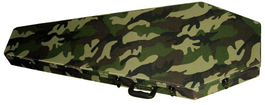 Coffin Case 300VX Universal Extreme Guitar Case, Camouflage with Black Interior