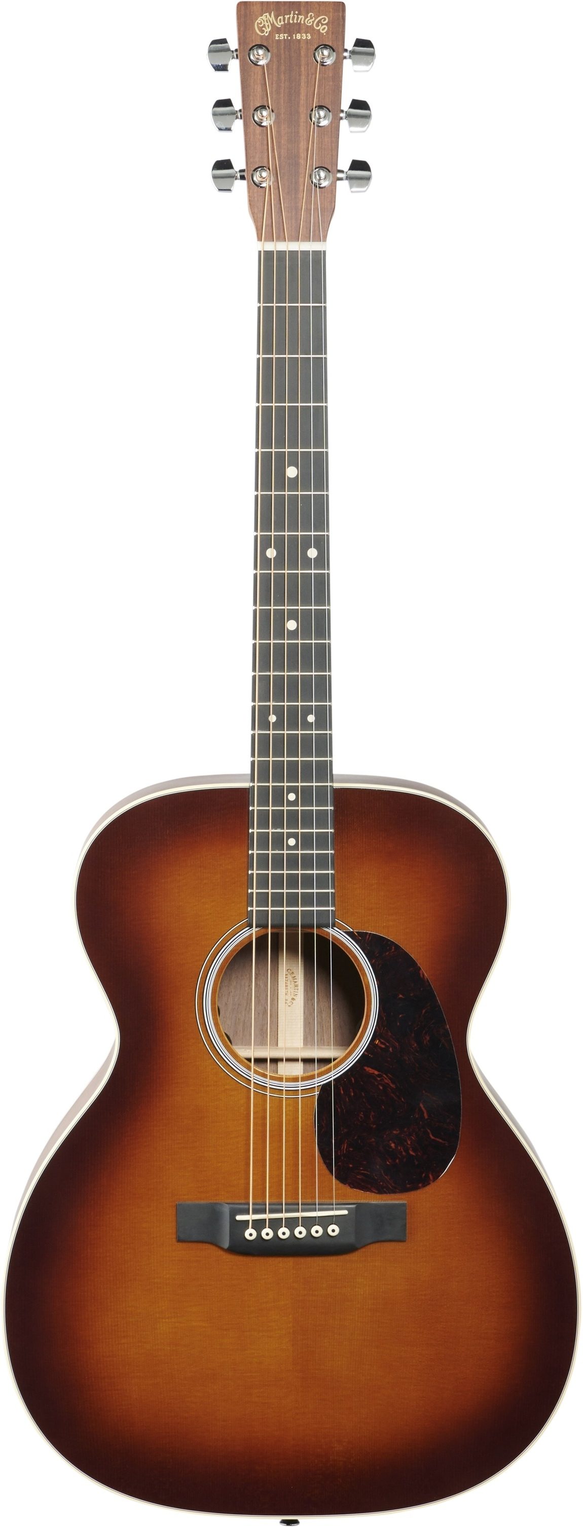 Martin 000-E Acoustic-Electric Guitar (with Case), Action Position Back