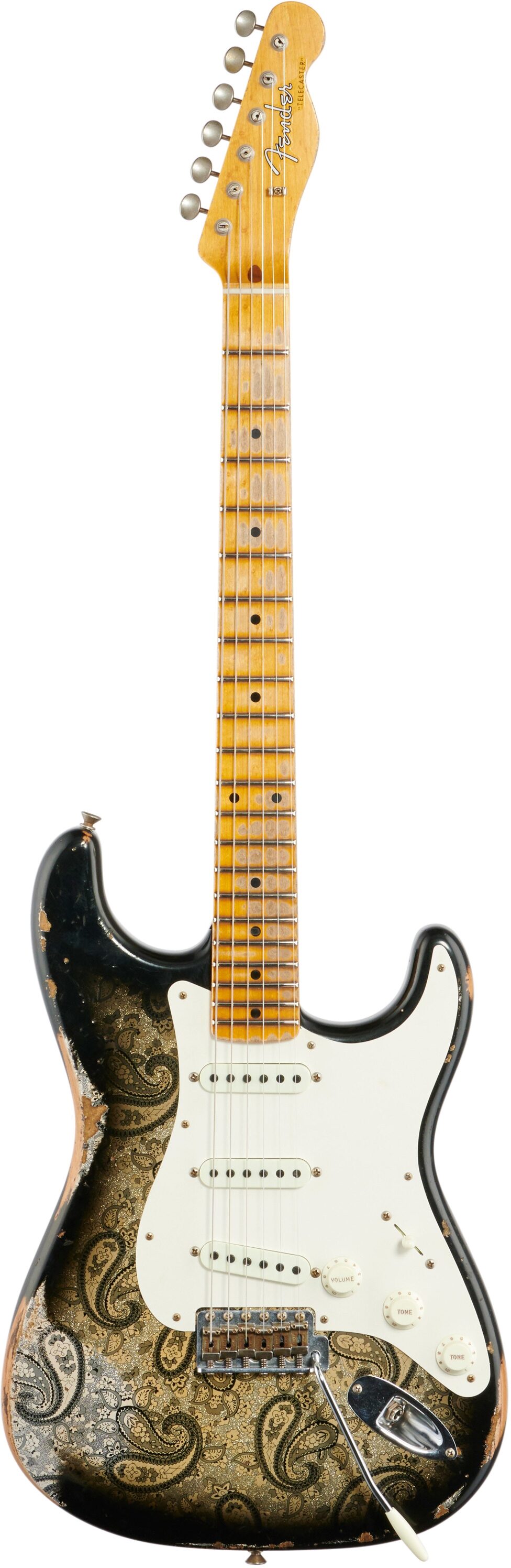 Fender Custom Shop Mischief Maker Heavy Relic Stratocaster Electric Guitar (with Case), Action Position Back
