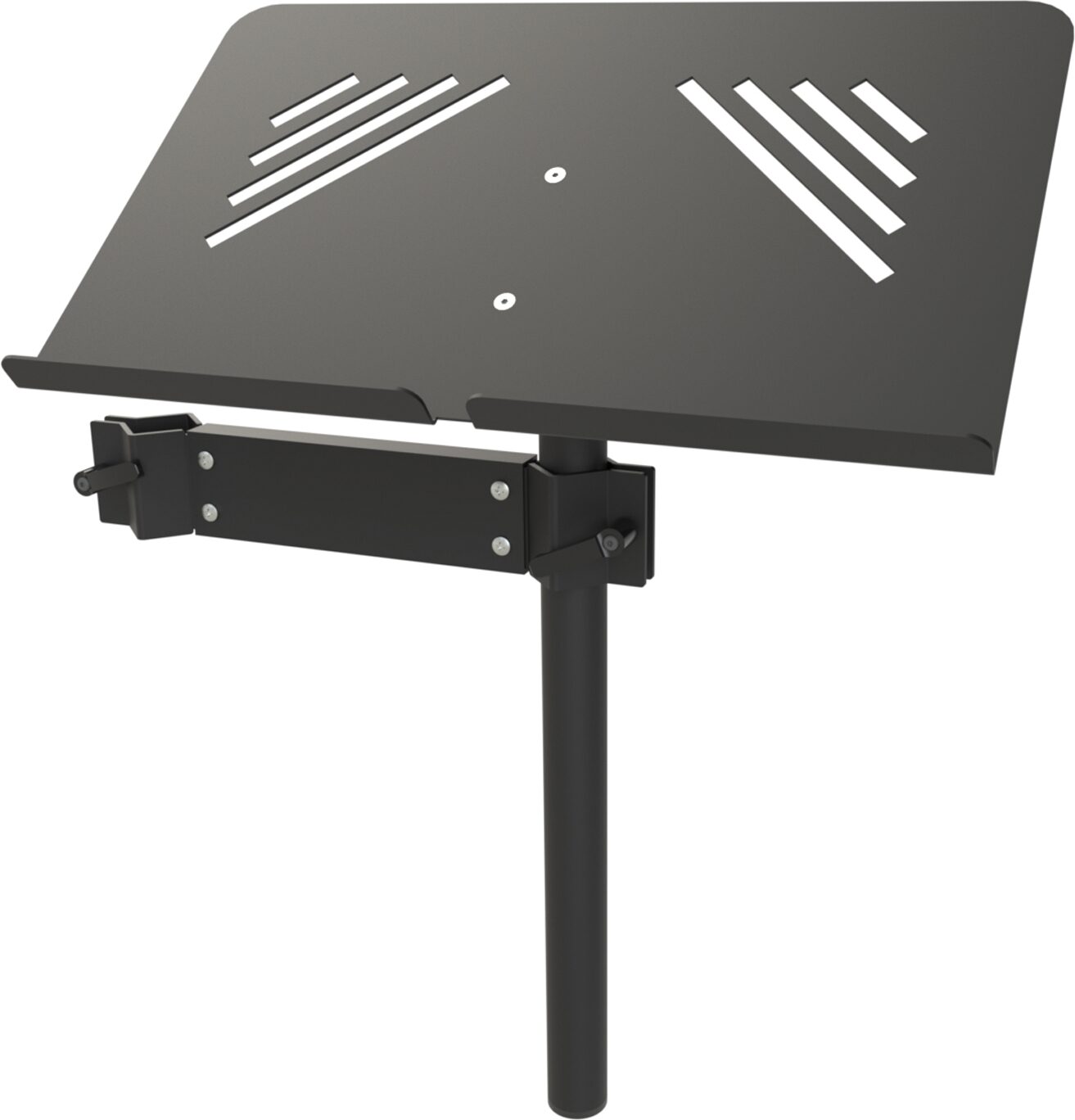 Black Panther Quassia Nota Laptop Holder Mount, New, Action Position Back