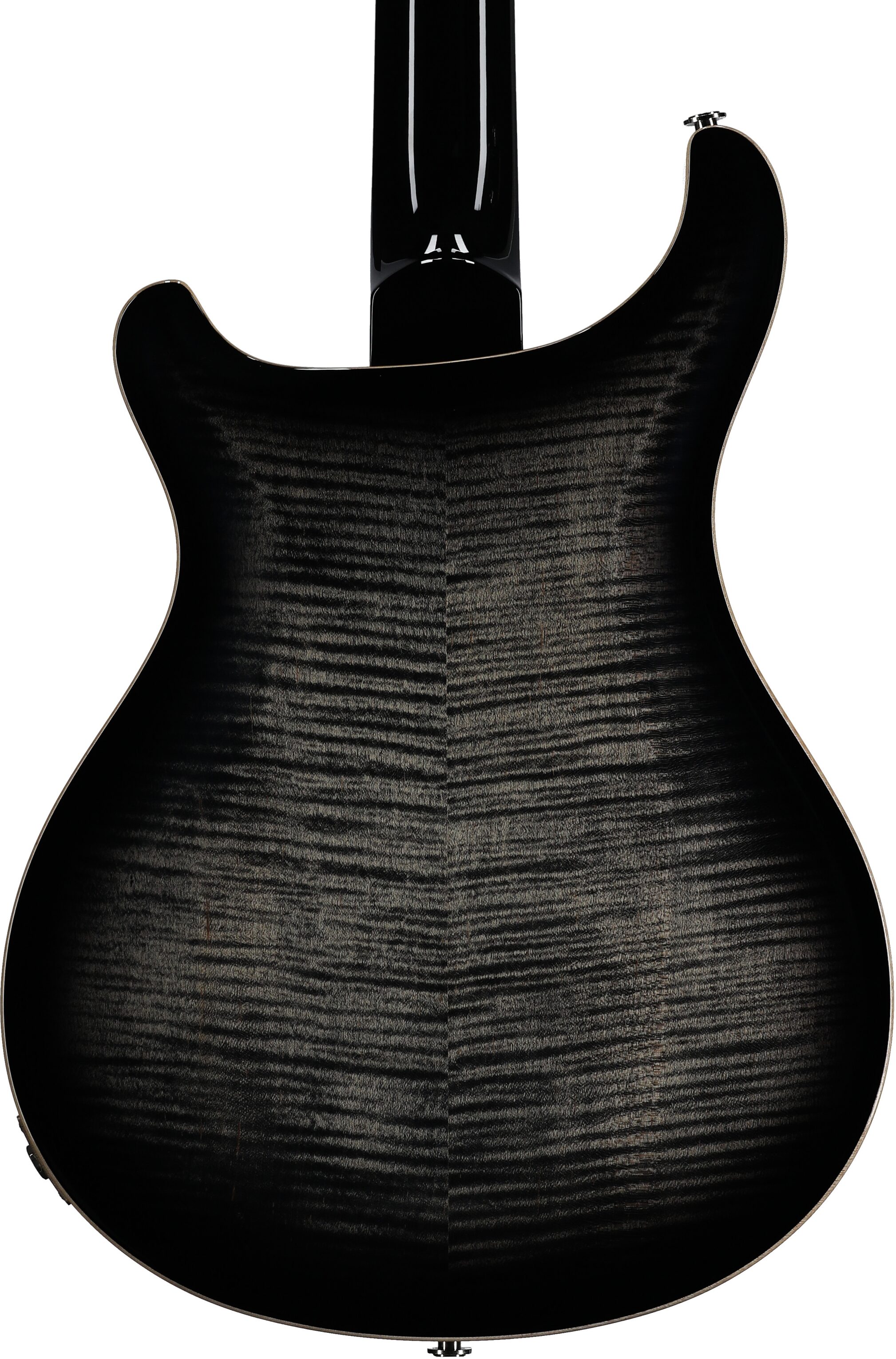PRS Paul Reed Smith McCarty 594 Hollowbody II 10-Top Electric Guitar (with Case), Charcoal Burst, Serial Number 0278631, Body Straight Back