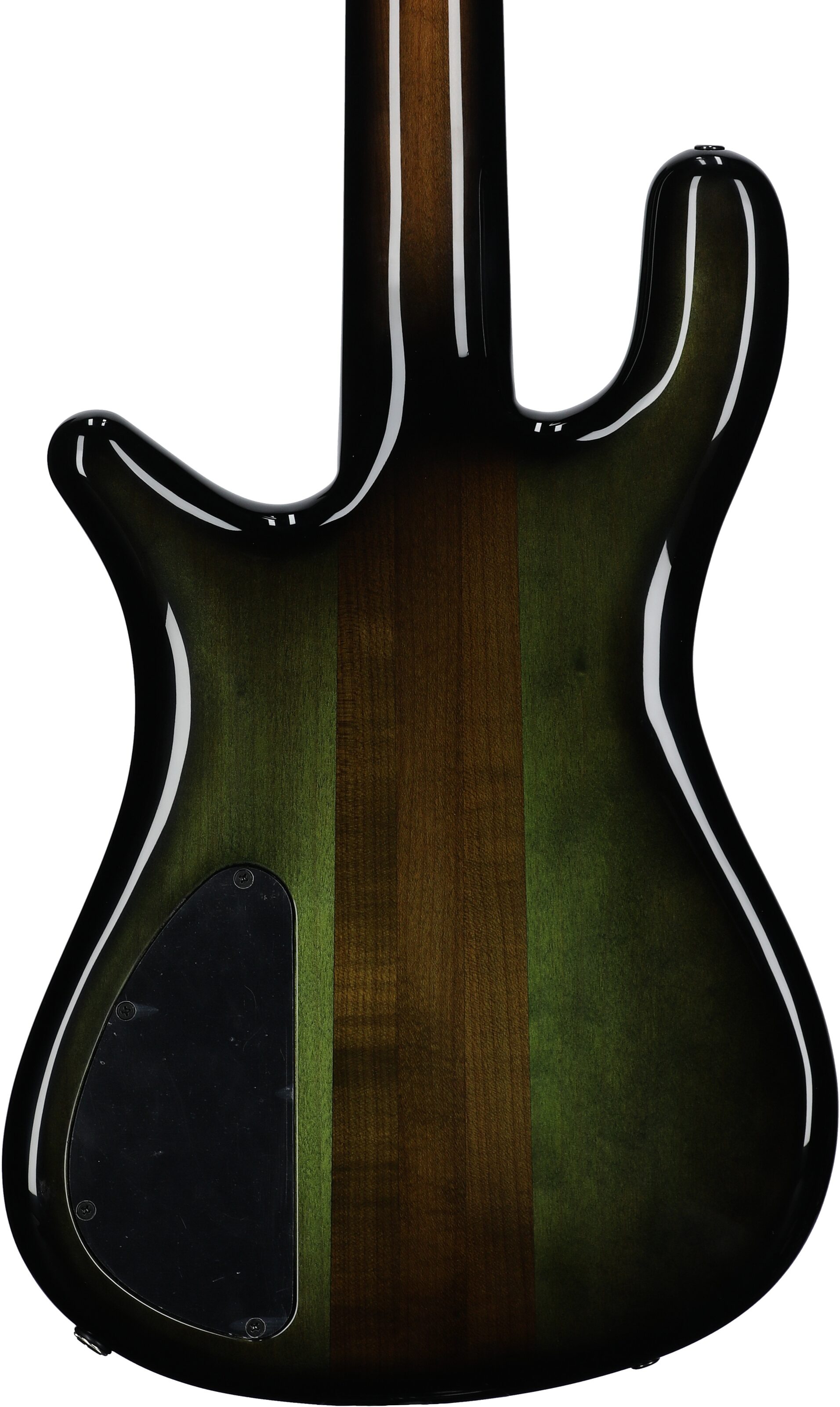Spector USA NS-5 Neck Through Electric Bass, 5-String (with Case), Haunted Gloss, Serial Number 604, Body Straight Back
