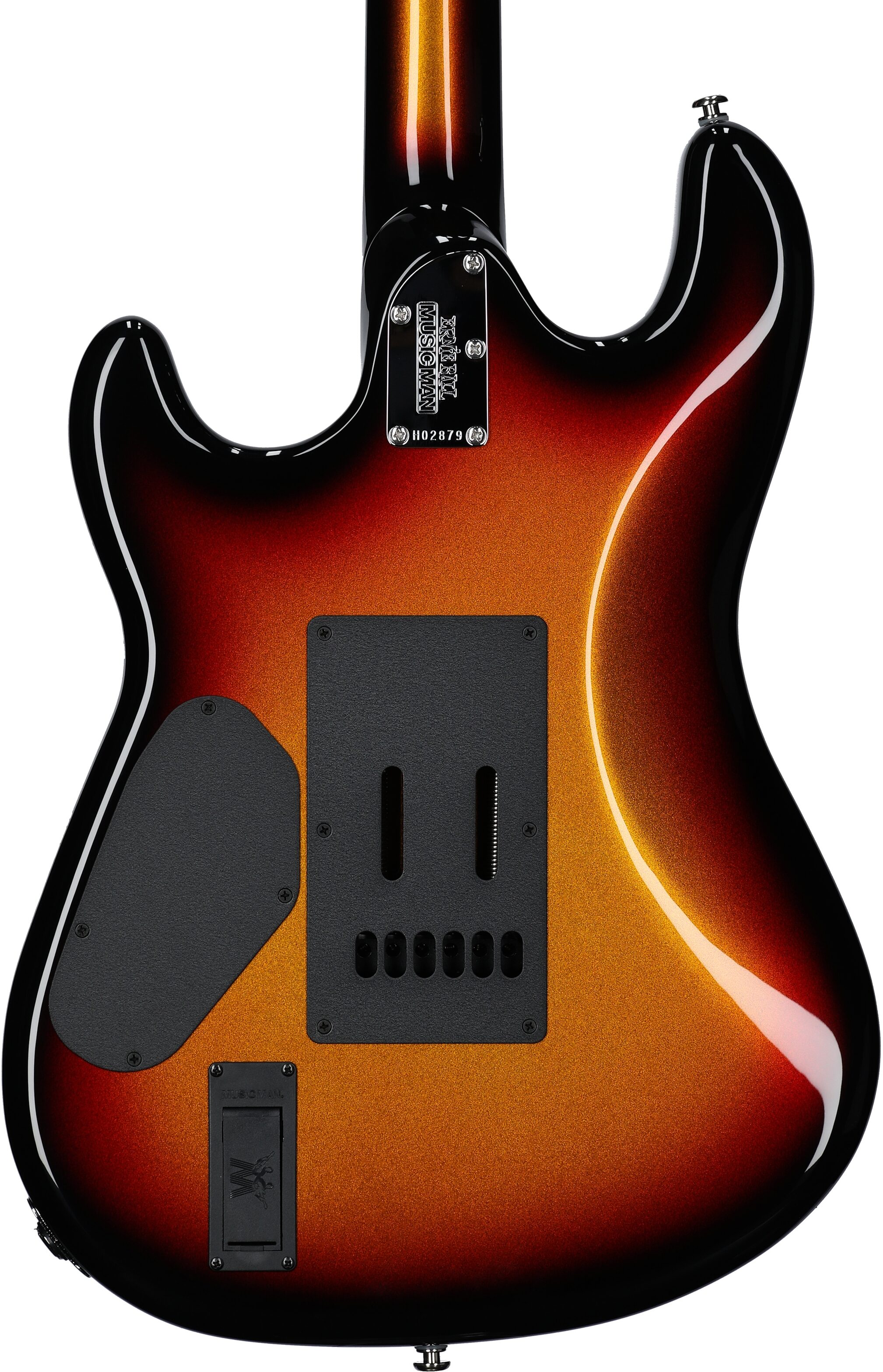 Ernie Ball Music Man Sabre HT Electric Guitar (with Mono Gig Bag), Showtime, Serial Number H02879, Body Straight Back