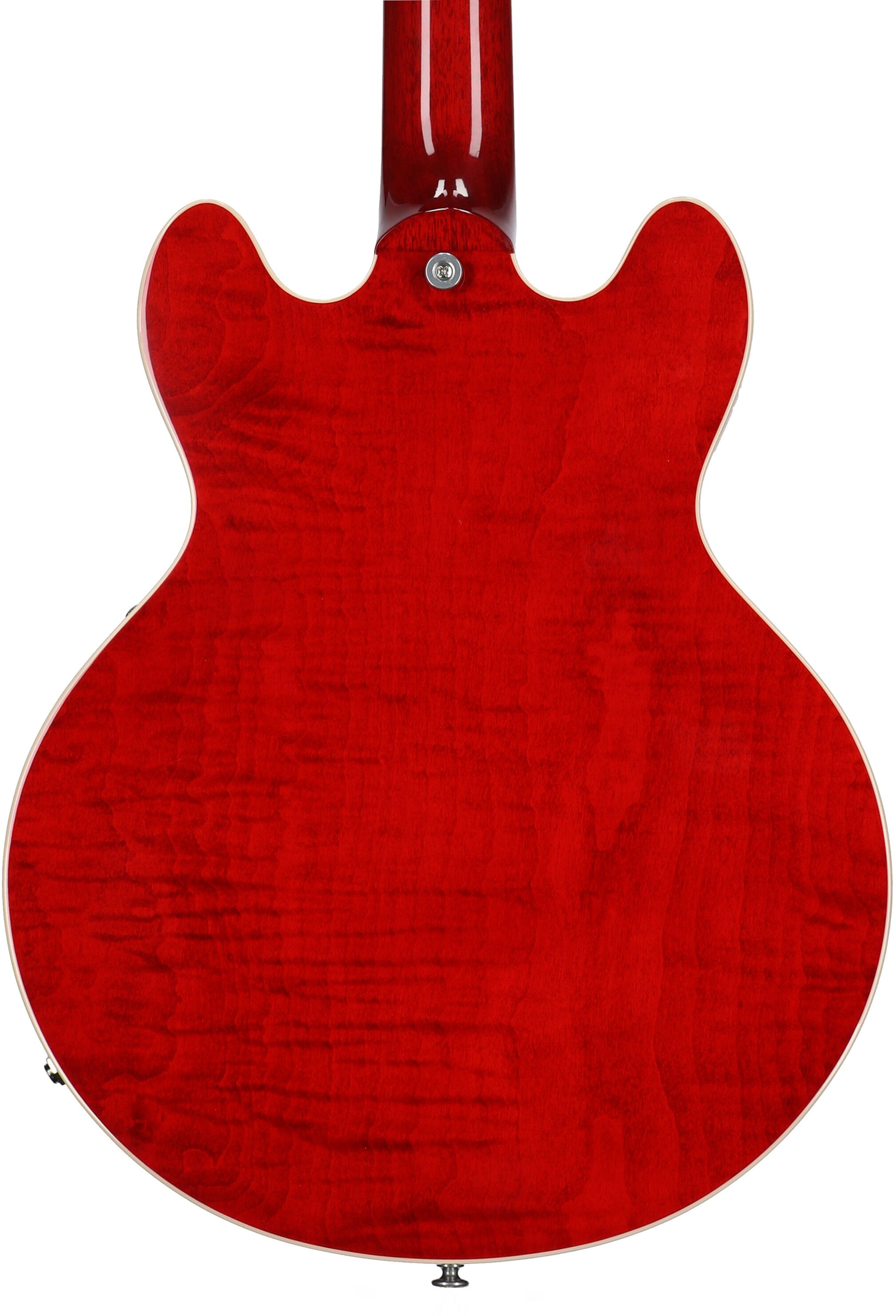 Gibson ES-339 Figured Electric Guitar (with Case), '60s Cherry, Serial Number 224320095, Body Straight Back
