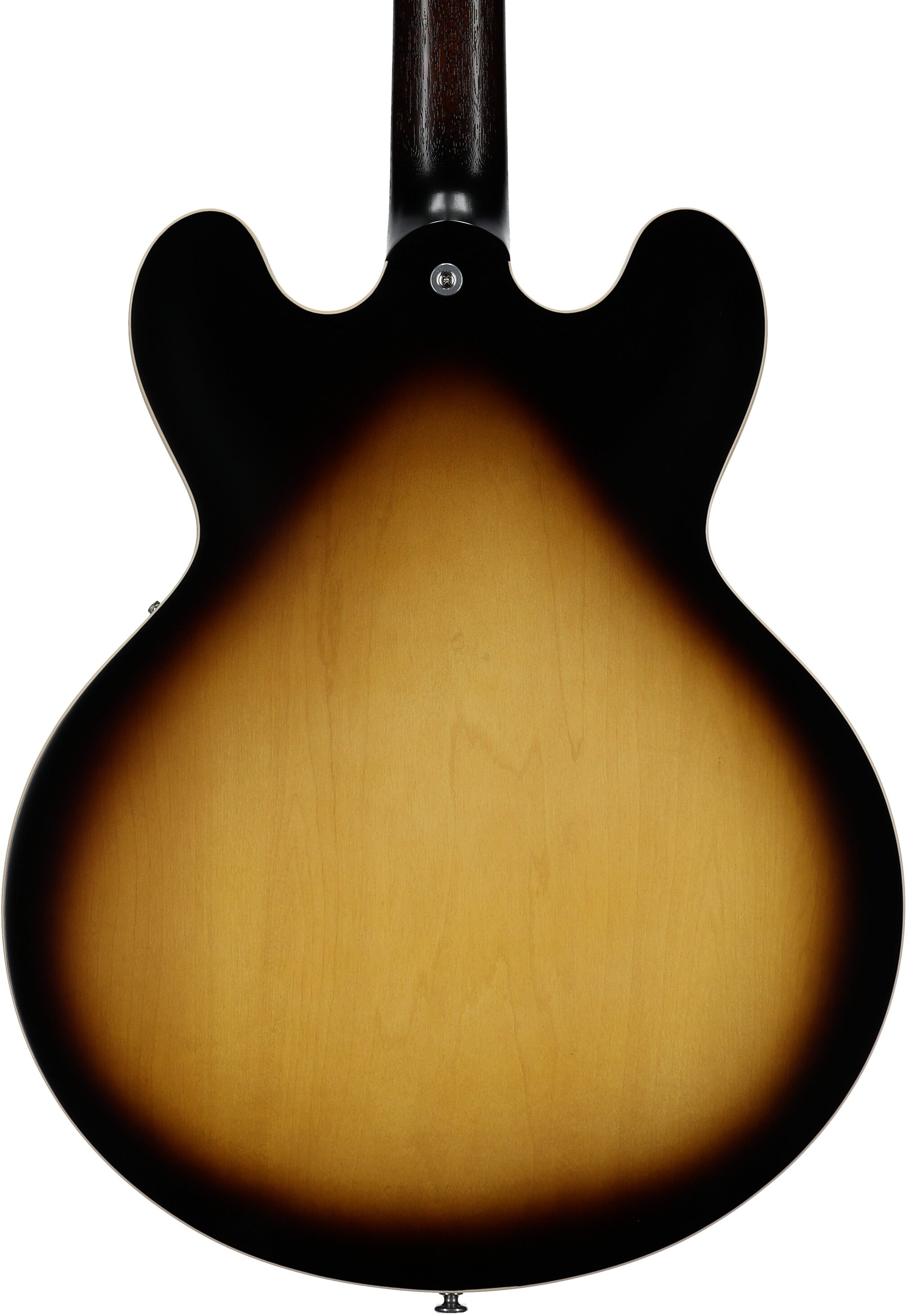 Gibson ES-335 Dot Satin Electric Guitar (with Case), Vintage Burst, Serial Number 229820203, Body Straight Back