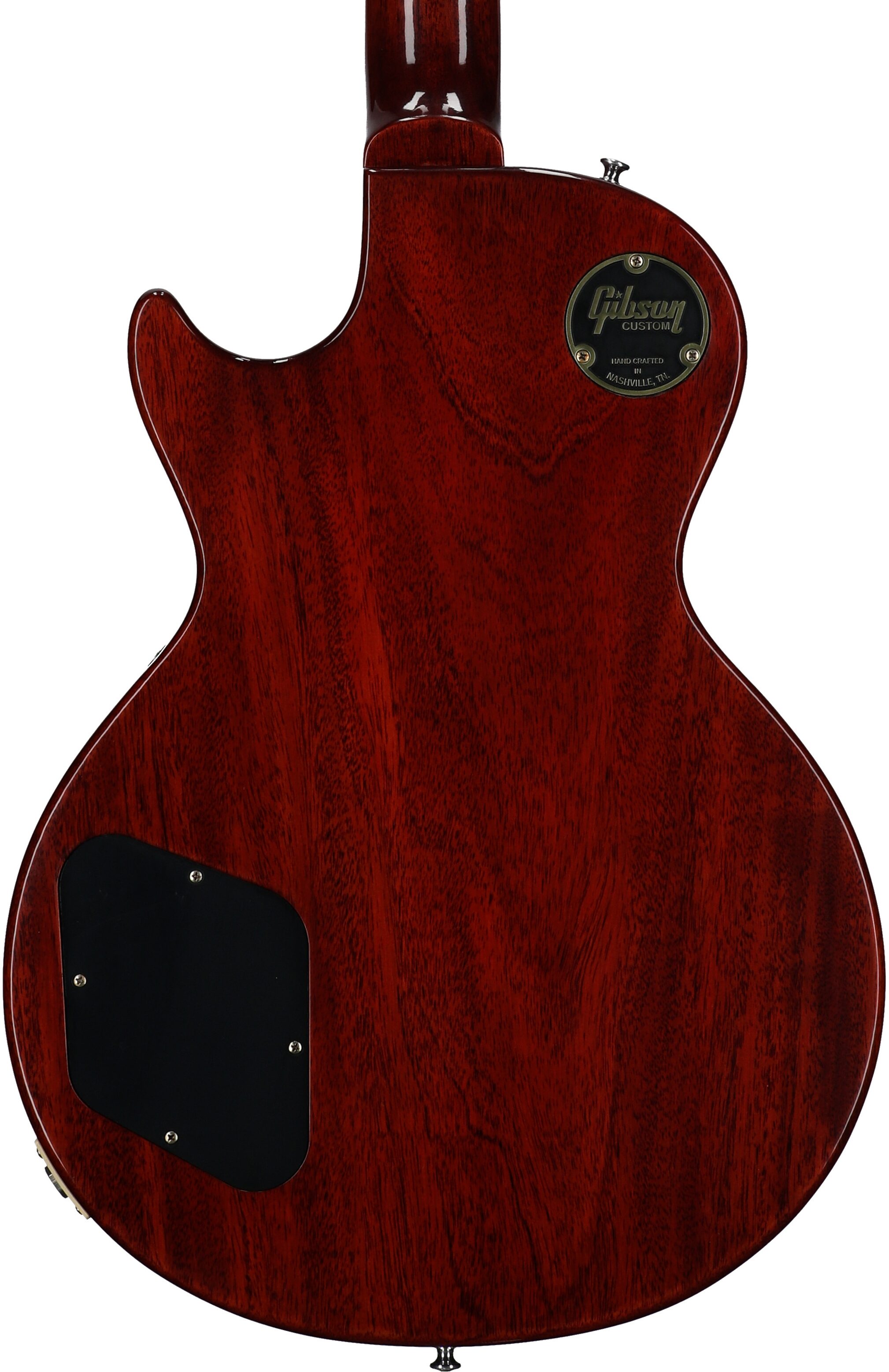 Gibson Custom 1958 Les Paul Standard Reissue Electric Guitar (with Case), Iced Tea Burst, Serial Number 83652, Body Straight Back