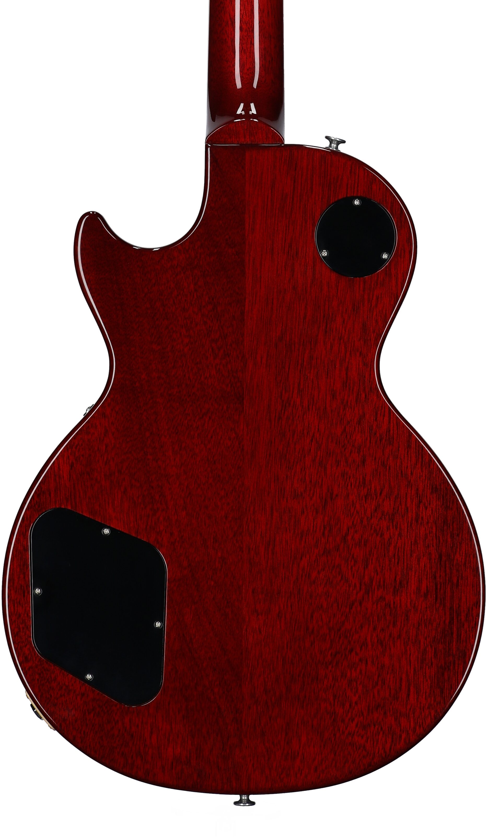 Gibson Les Paul Standard 50s Custom Color Electric Guitar, Figured Top (with Case), Cherry, Serial Number 222830060, Body Straight Back