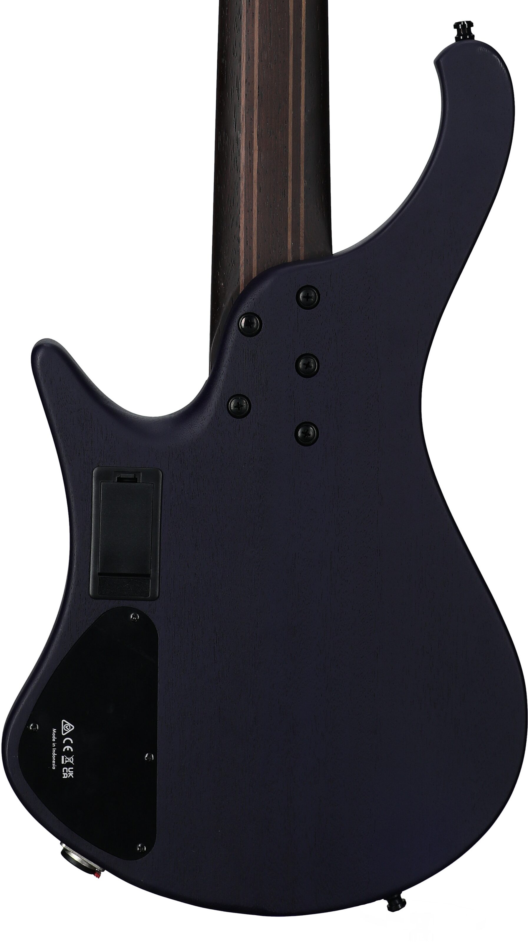 Ibanez EHB1505MS Bass Guitar, 5-String (with Gig Bag), Pacific Blue Burst, Serial Number 211P01I230612555, Body Straight Back