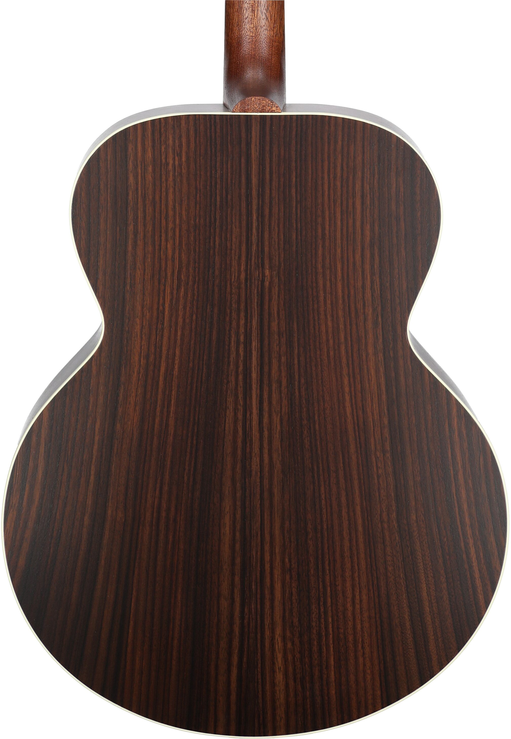 Gibson SJ-200 Studio Rosewood Jumbo Acoustic-Electric Guitar (with Case), Satin Natural, Serial Number 23483124, Body Straight Back