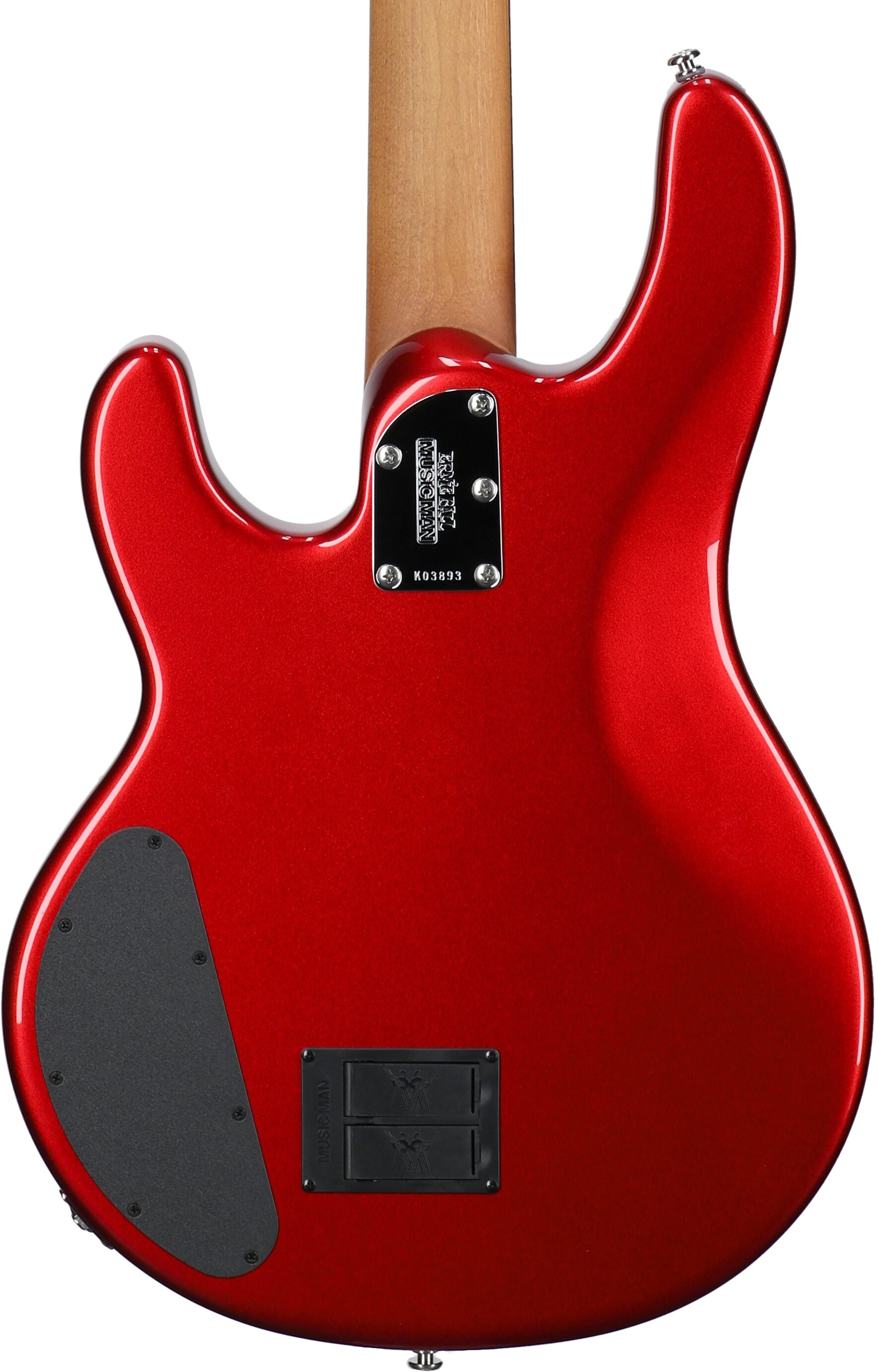 Ernie Ball Music Man StingRay Special HH Electric Bass (with Case), Candy Man, Serial Number K03893, Body Straight Back