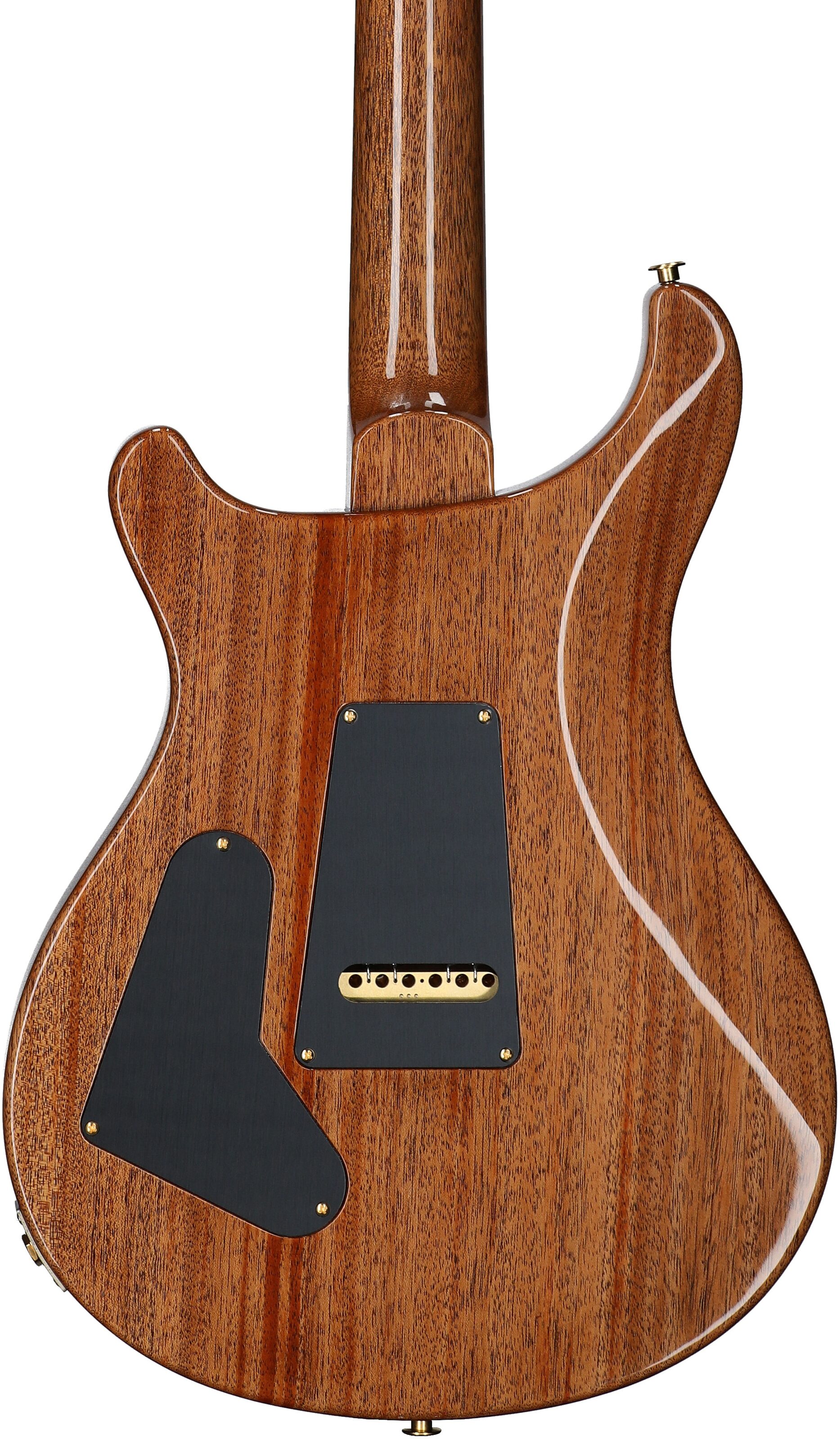 PRS Paul Reed Smith Custom 24-08 10-Top Pattern Thin Electric Guitar (with Case), Charcoal, Serial Number 0394608, Body Straight Back