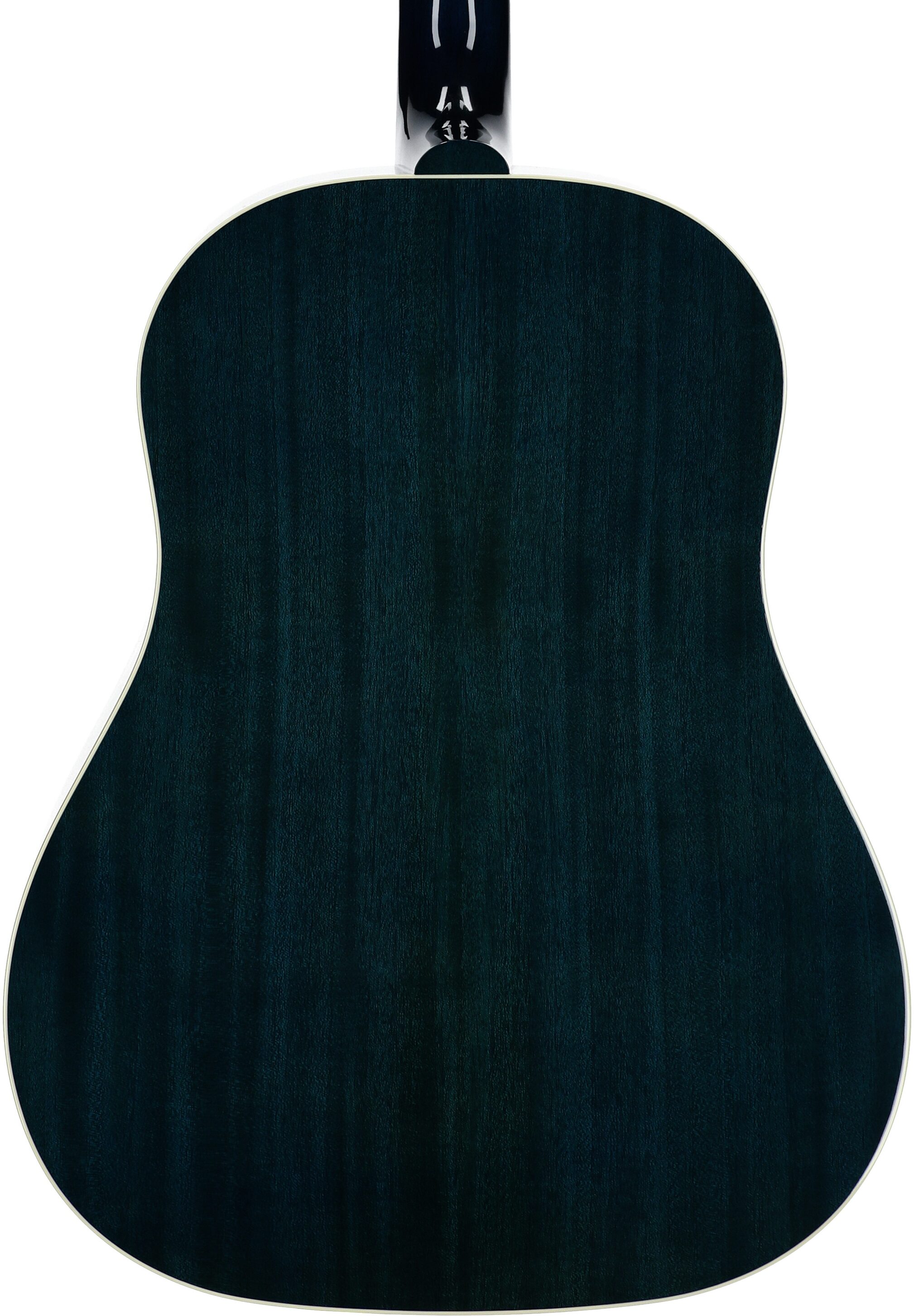 Gibson Limited Edition J-45 Standard Acoustic-Electric Guitar (with Case), Bluebonnet, Serial Number 23384016, Body Straight Back