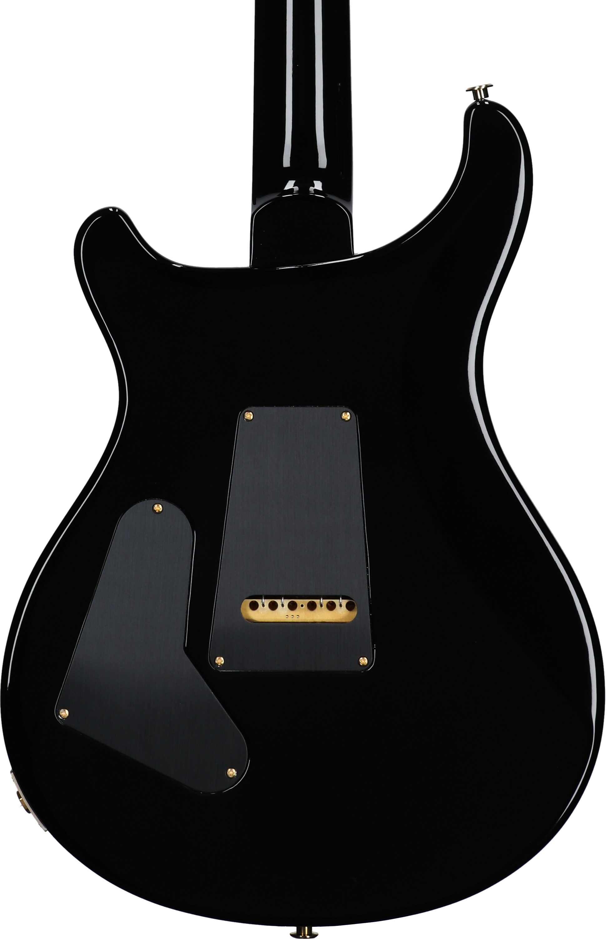 PRS Paul Reed Smith Custom 24-08 10-Top Pattern Thin Electric Guitar (with Case), Charcoal Burst, Serial Number 0399118, Body Straight Back