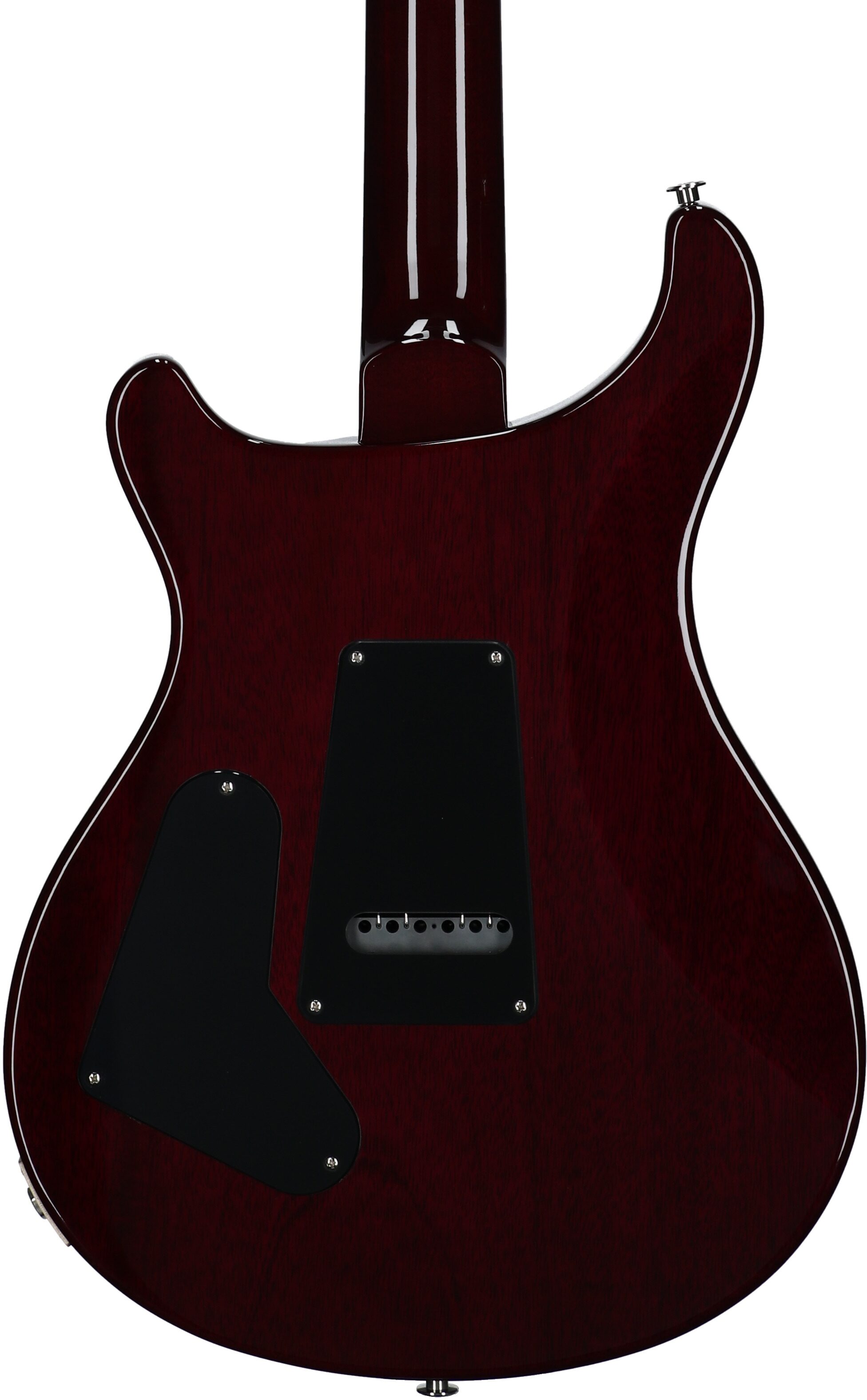 PRS Paul Reed Smith S2 Custom 24 Quilt Electric Guitar (with Gig Bag), Gray Black Purple Burst, Serial Number S2080429, Body Straight Back