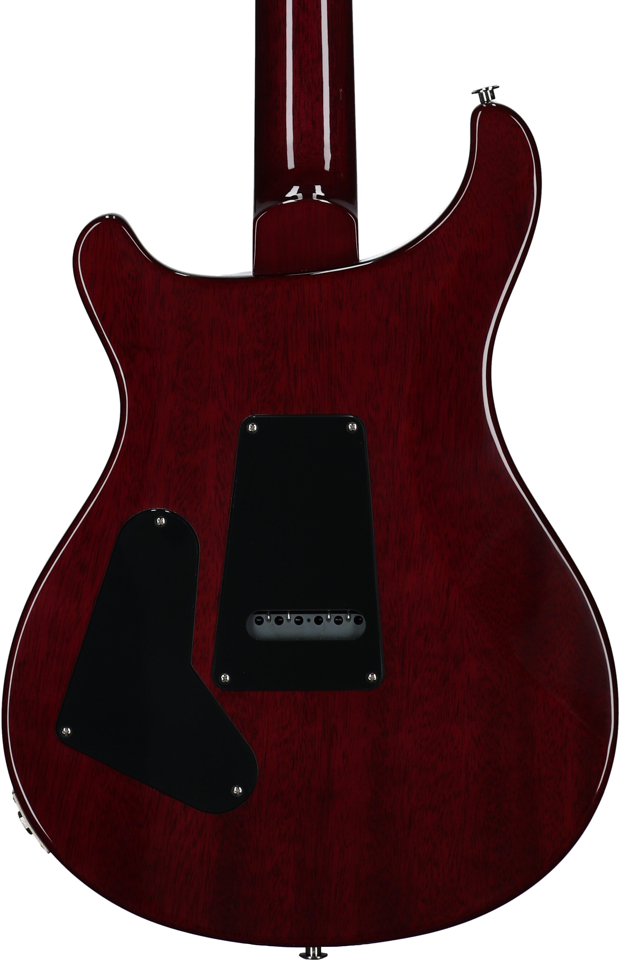 PRS Paul Reed Smith S2 Custom 24 Quilt Electric Guitar (with Gig Bag), Gray Black Purple Burst, Serial Number S2079275, Body Straight Back