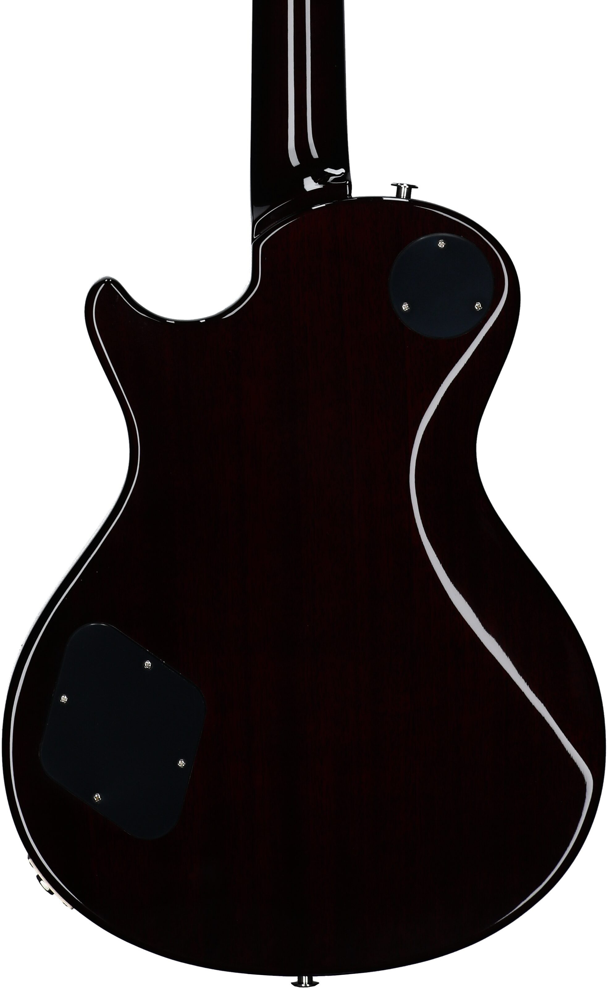 PRS Paul Reed Smith S2 McCarty 594 Singlecut Quilt Electric Guitar (with Gig Bag), Fire Red, Serial Number S2080457, Body Straight Back