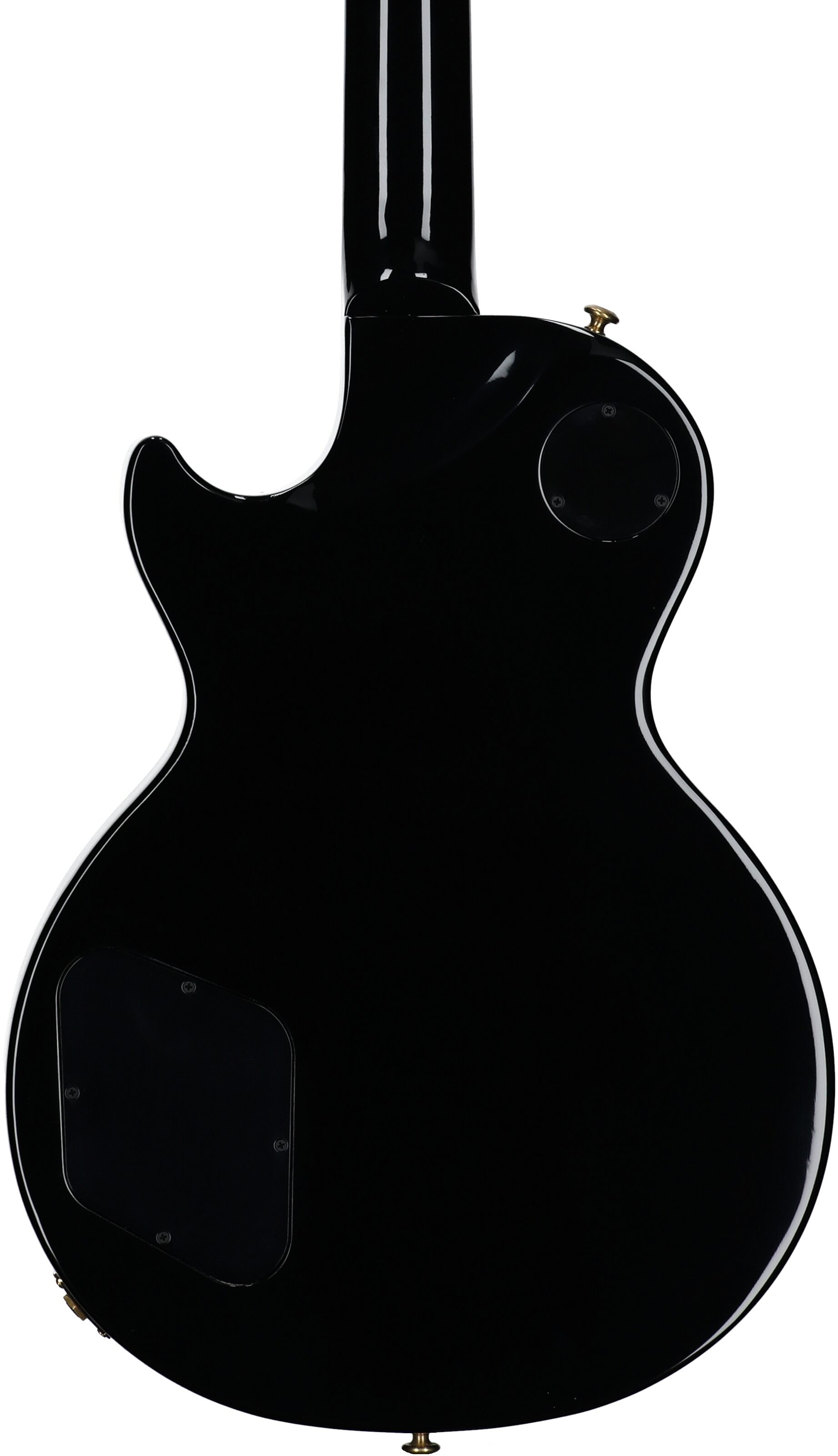Gibson Les Paul Supreme AAA Figured Electric Guitar (with Case), Transparent Ebony Burst, Serial Number 232640206, Body Straight Back