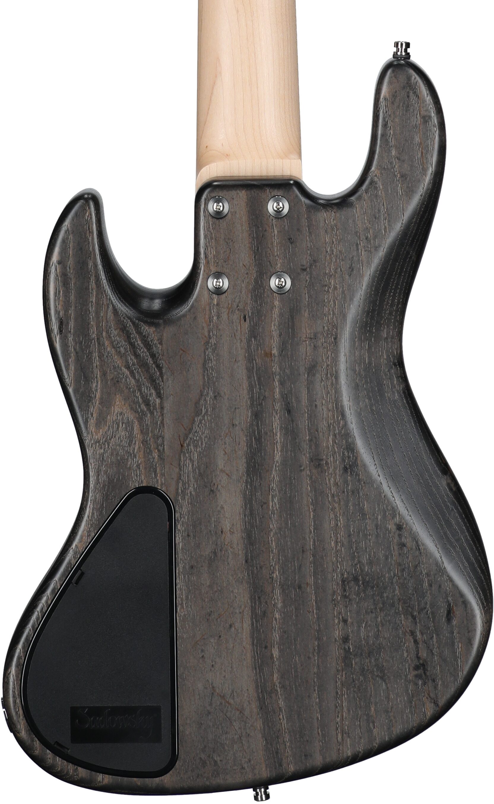 Sadowsky MetroLine 21-fret Vintage J/J Bass, 5-String (with Gig Bag), Nirvana Black, Serial Number SML H 004710-24, Body Straight Back