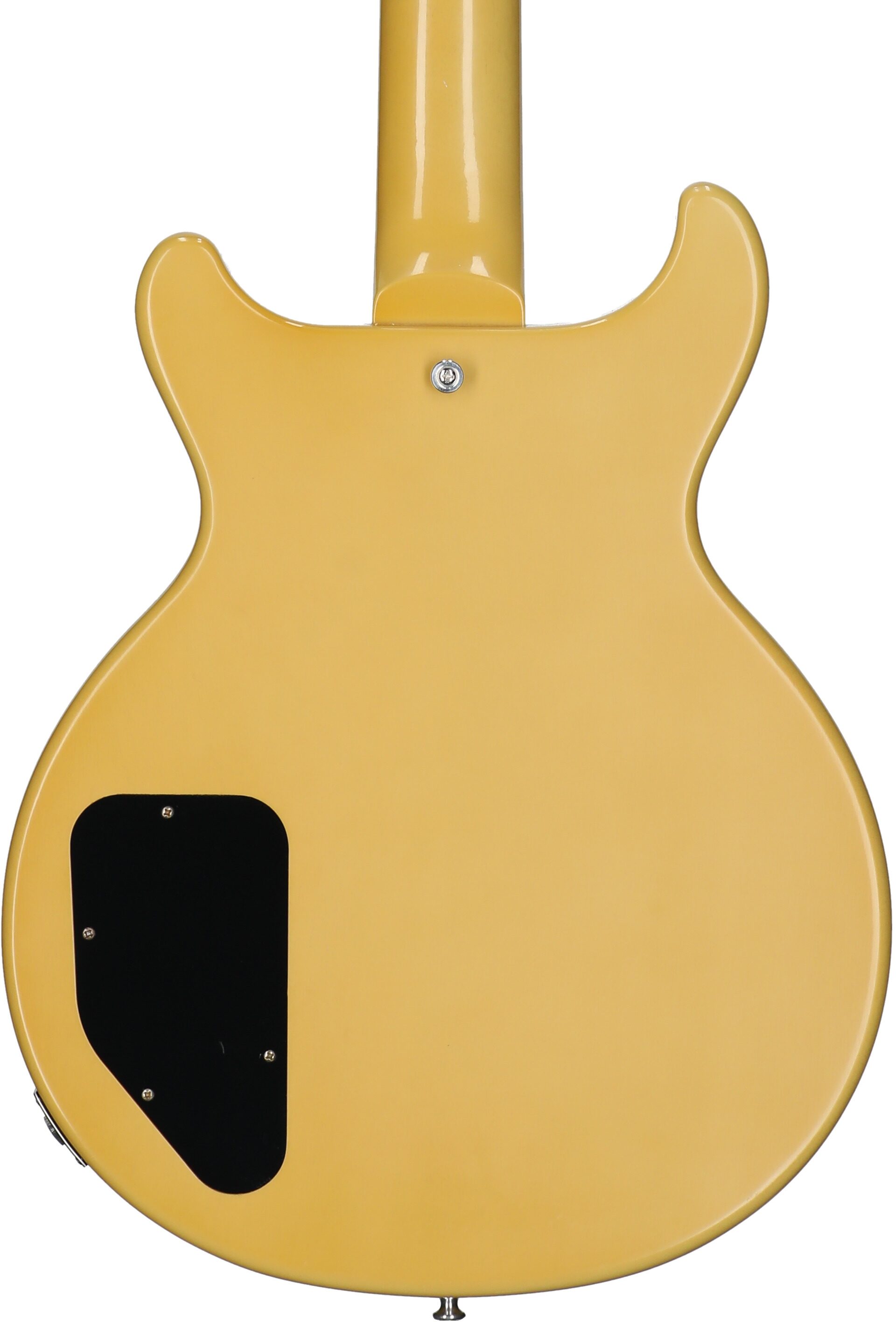 Gibson Custom 1960 Les Paul Special Double Cut Electric Guitar (with Case), TV Yellow, Serial Number 05010, Body Straight Back