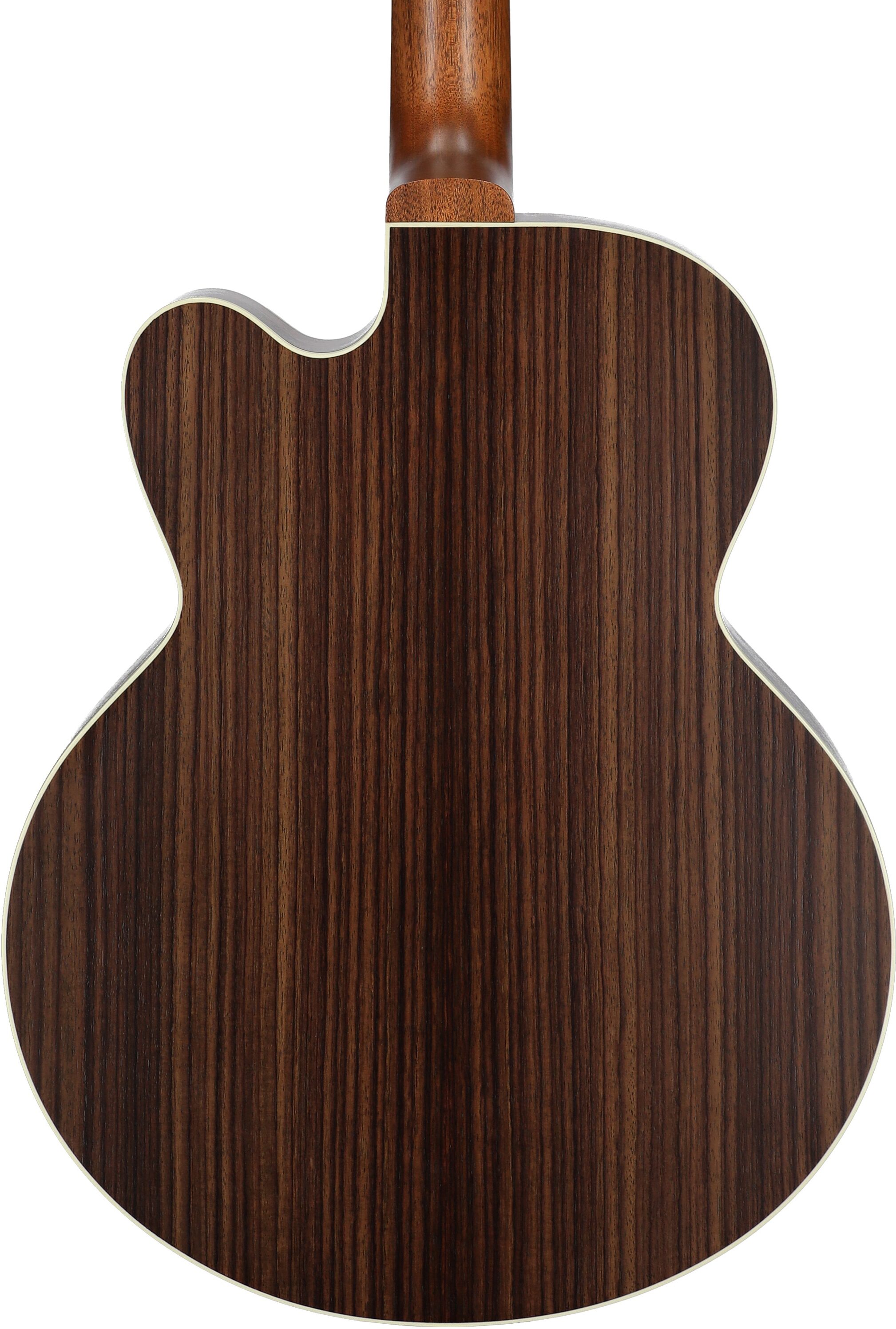 Gibson Parlor Rosewood EC Acoustic-Electric Guitar (with Case), Rosewood Burst, Serial Number 20705012, Body Straight Back