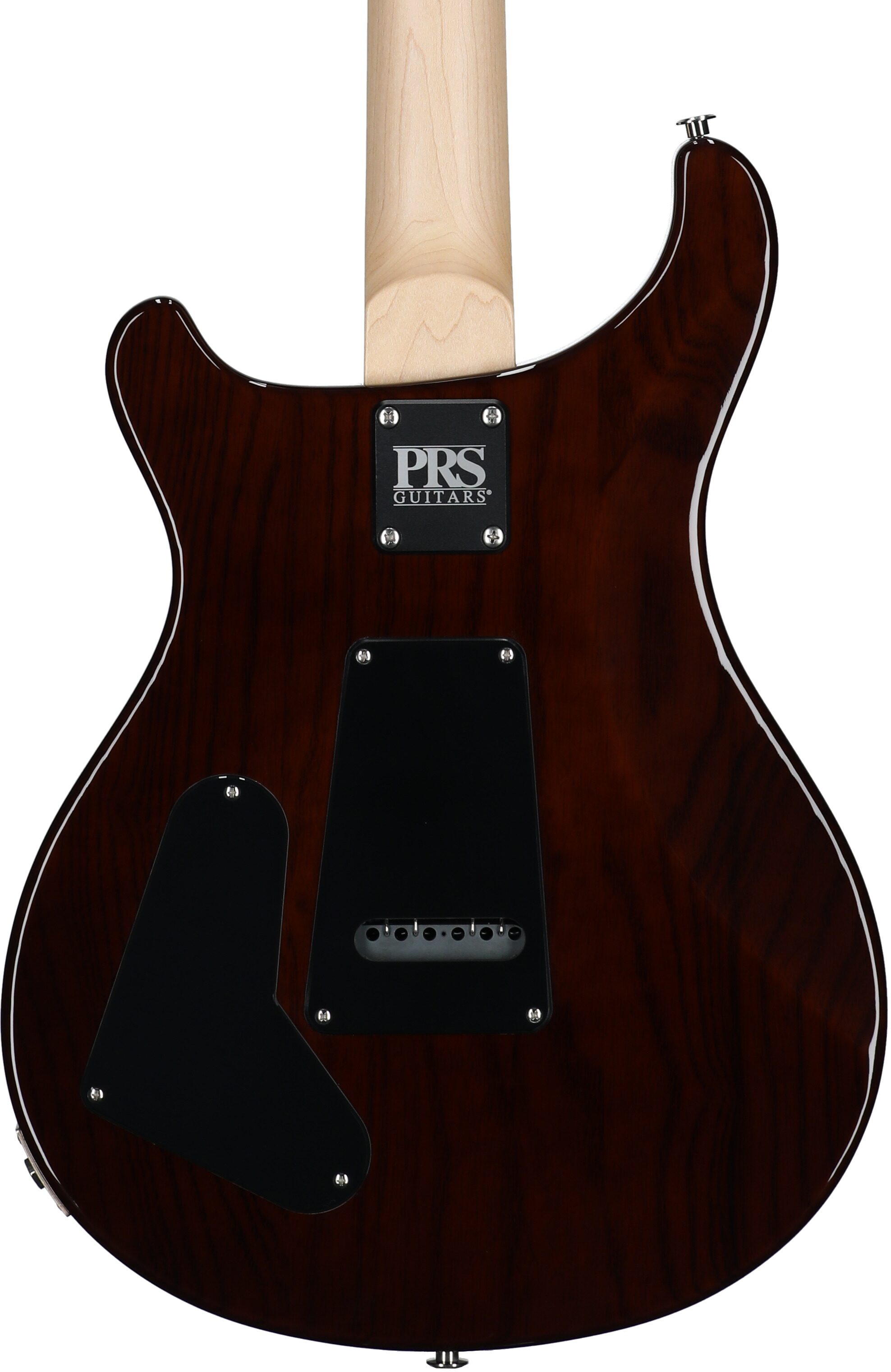 PRS Paul Reed Smith Swamp Ash Special Maple Electric Guitar (with Gig Bag), Tobacco Sunburst, Serial Number 0404828, Body Straight Back