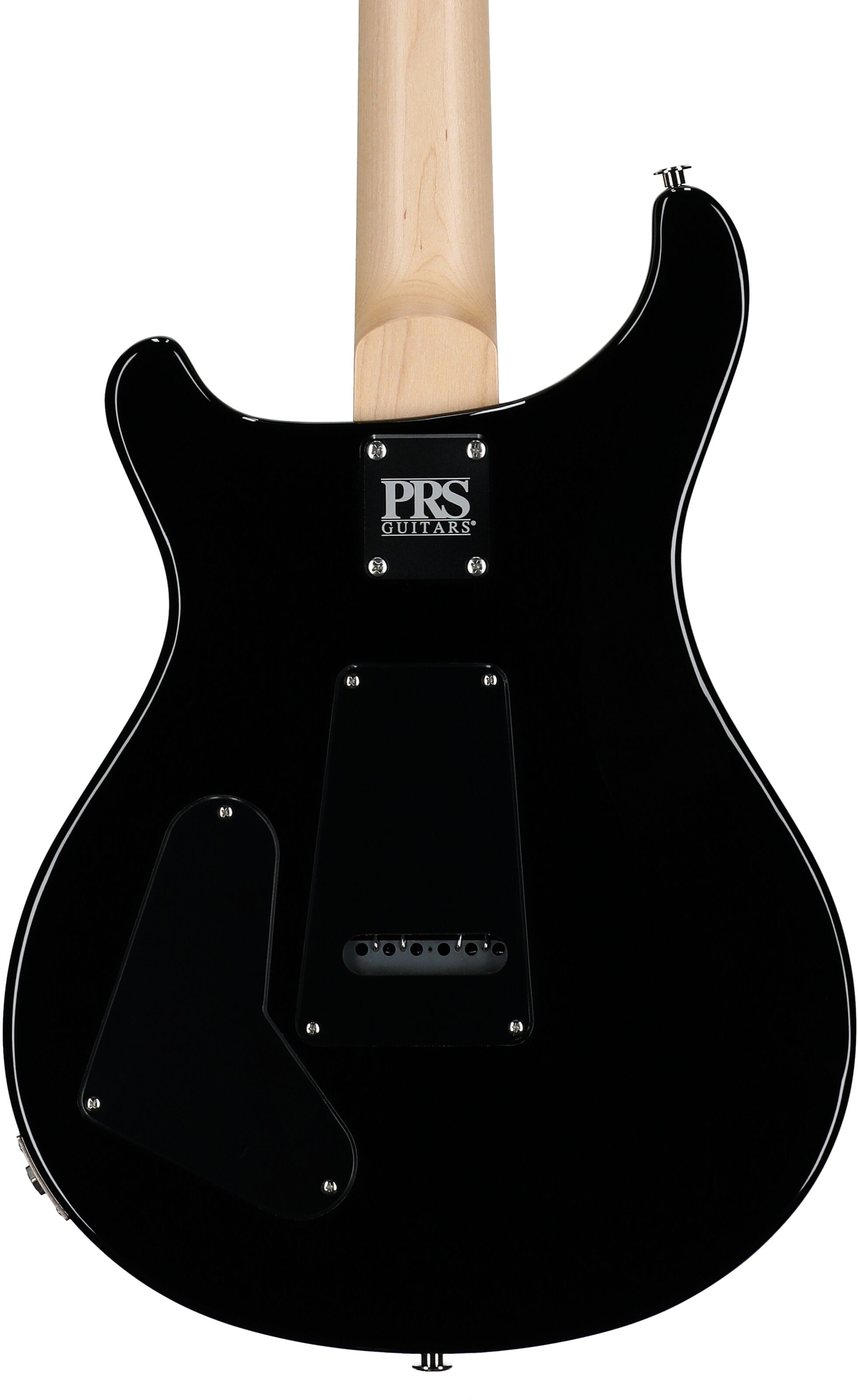 PRS Paul Reed Smith Swamp Ash Special Maple Electric Guitar (with Gig Bag), White Doghair, Serial Number 0404728, Body Straight Back