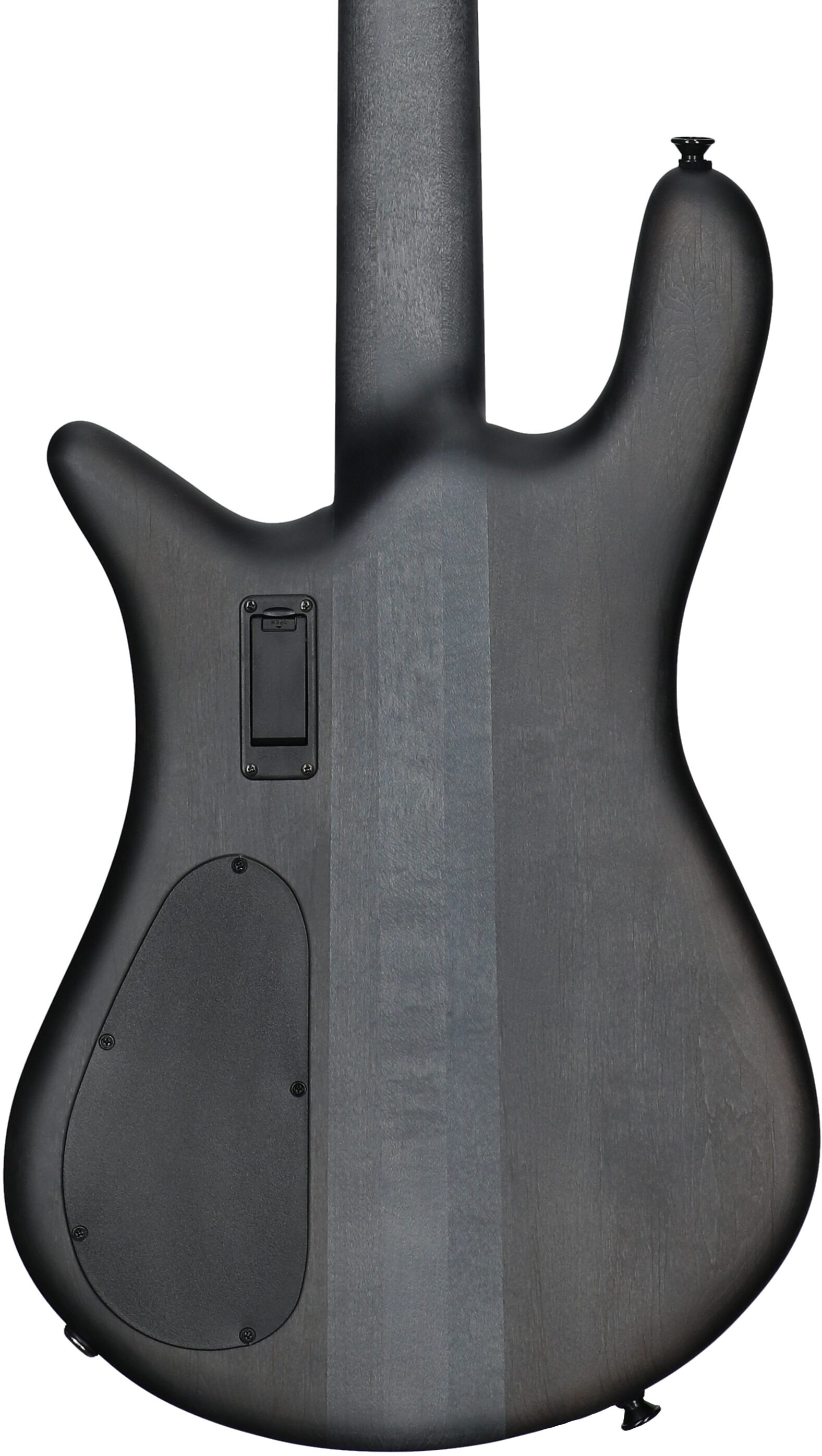 Spector Euro4 LX Electric Bass (with Gig Bag), Black Stain Matte, Serial Number 21NB22527, Body Straight Back