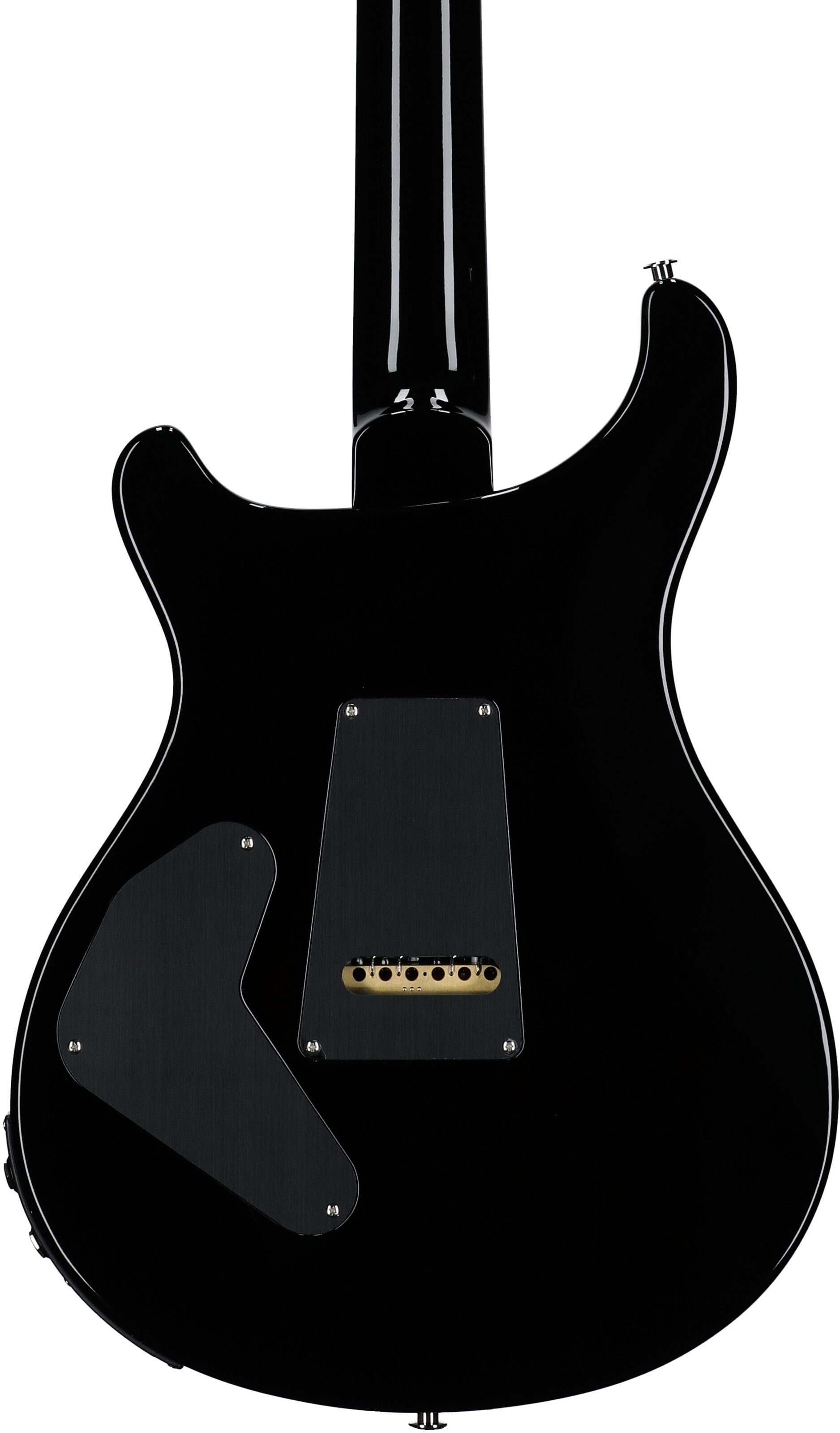 PRS Paul Reed Smith Custom 24 Piezo Electric Guitar (with Case), Black Gold Wrap Burst, Serial Number 0403871, Body Straight Back
