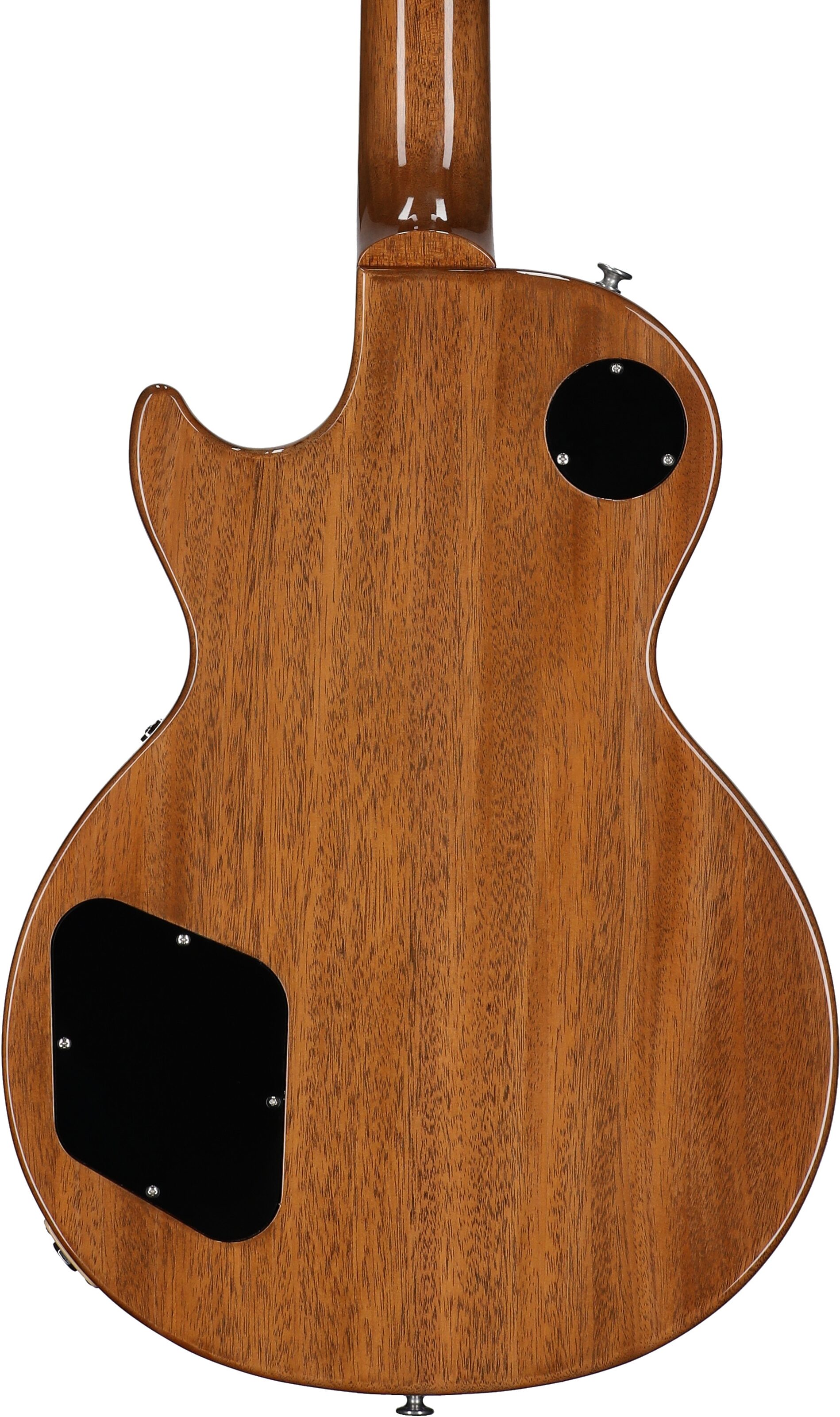 Gibson Les Paul Standard 60s Custom Color Electric Guitar, Figured Top (with Case), Honey Amber, Serial Number 205350081, Body Straight Back