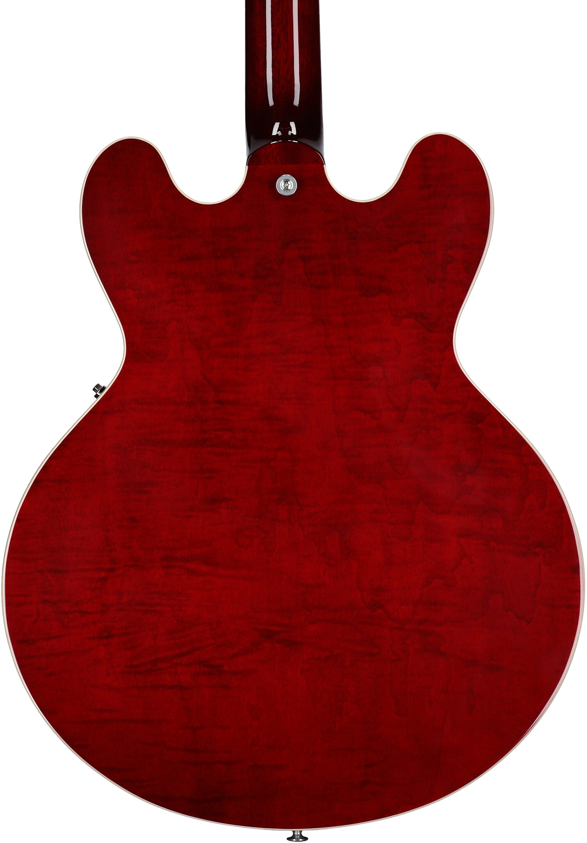 Gibson ES-335 Figured Electric Guitar (with Case), Sixties Cherry, Serial Number 207850052, Body Straight Back