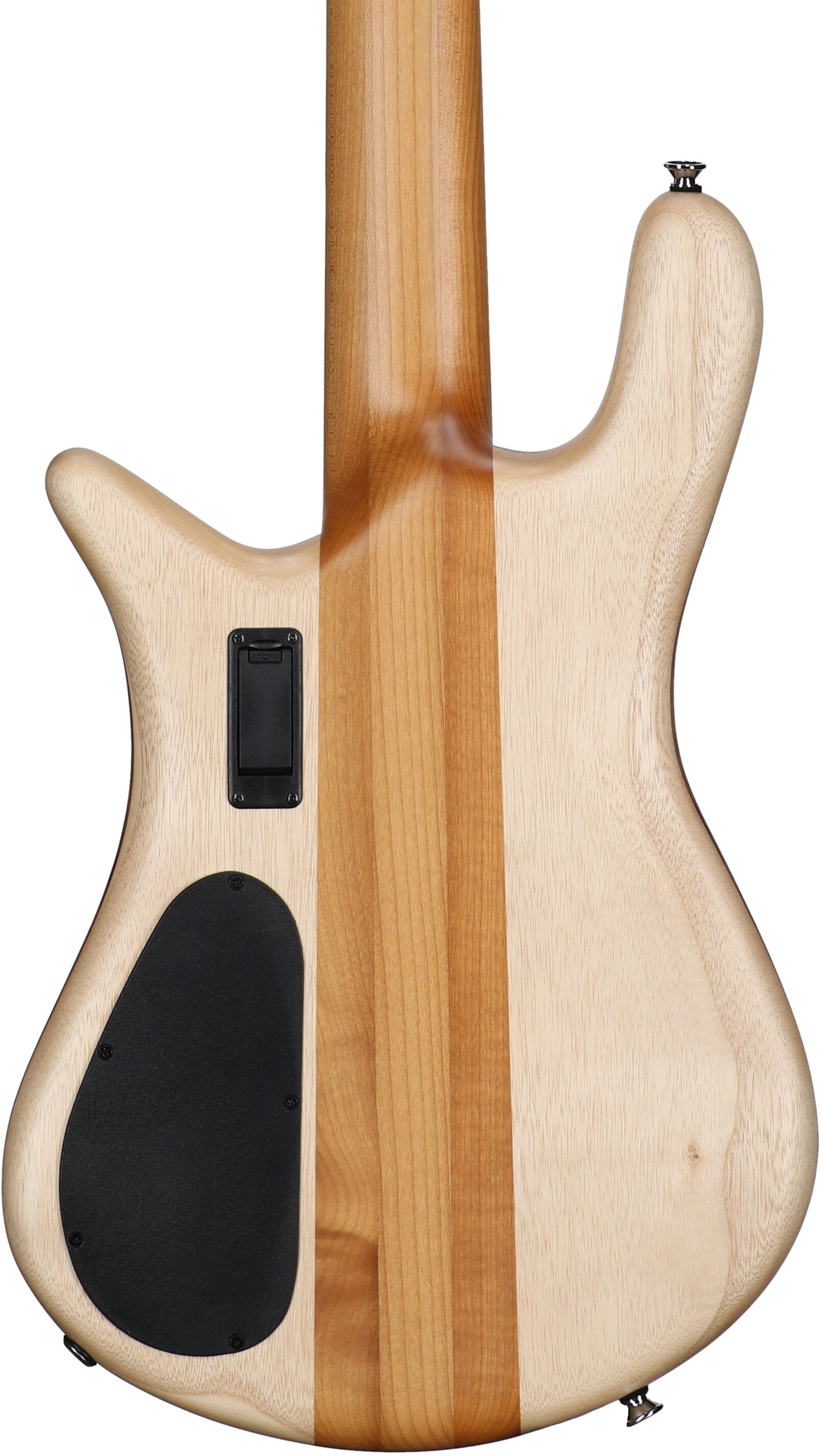 Spector Euro 5 RST Electric Bass, 5-String (with Gig Bag), Zebrawood Natural Matte, Serial Number NB22777, Body Straight Back