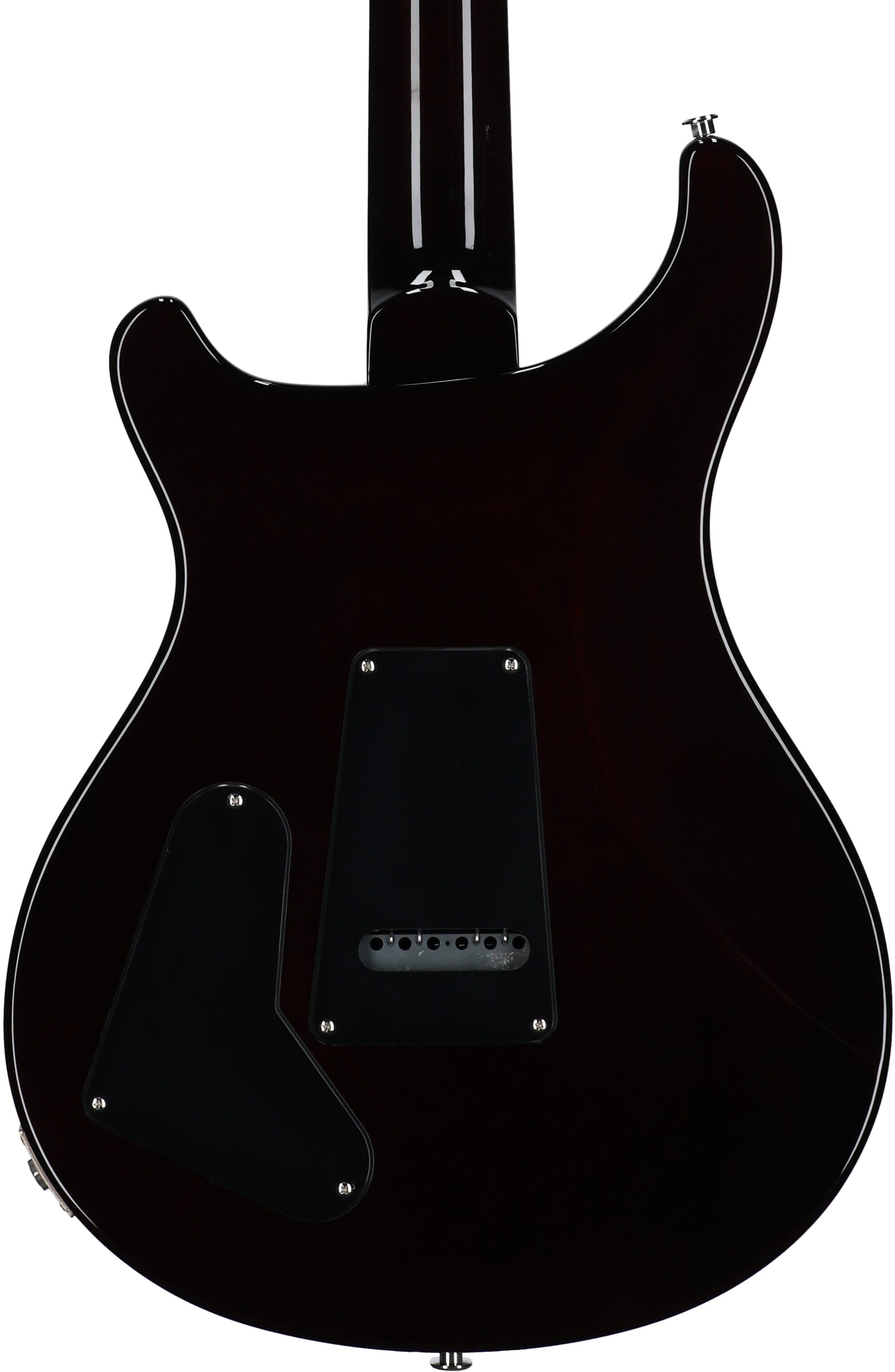 PRS Paul Reed Smith S2 Studio Electric Guitar, Black Amber, Serial Number S2080979, Body Straight Back