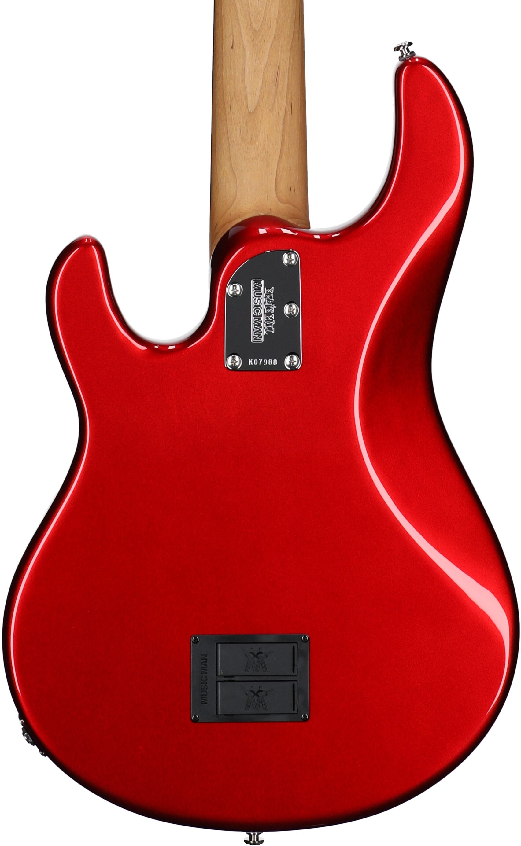 Ernie Ball Music Man StingRay 5 Special HH Electric Bass (with Case), Candyman, Serial Number K07988, Body Straight Back