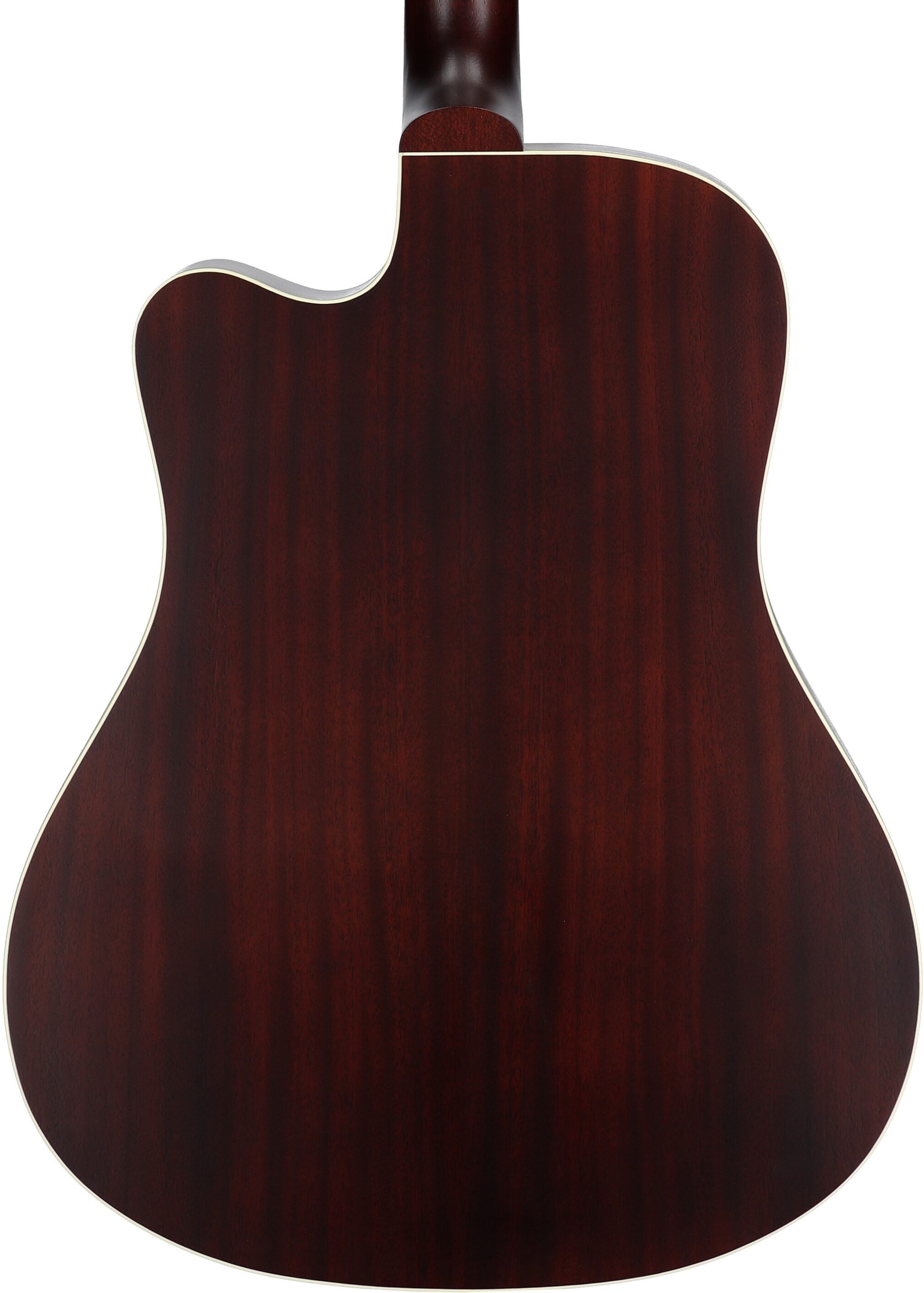 Gibson Hummingbird Studio EC Acoustic-Electric Guitar (with Case), Tri-Burst Satin, Serial Number 21145020, Body Straight Back