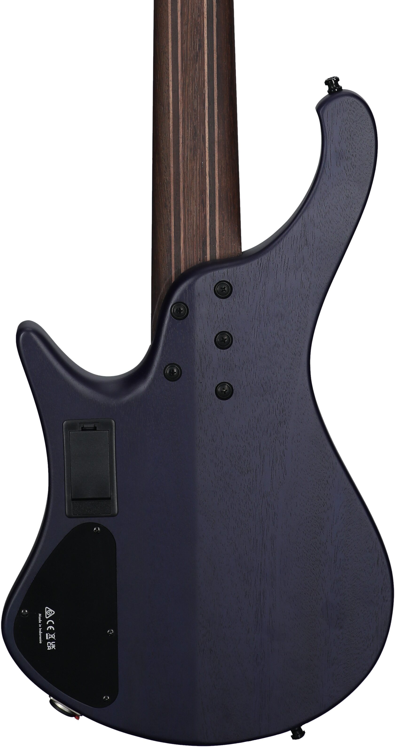 Ibanez EHB1505MS Bass Guitar, 5-String (with Gig Bag), Pacific Blue Burst, Serial Number I240608435, Body Straight Back