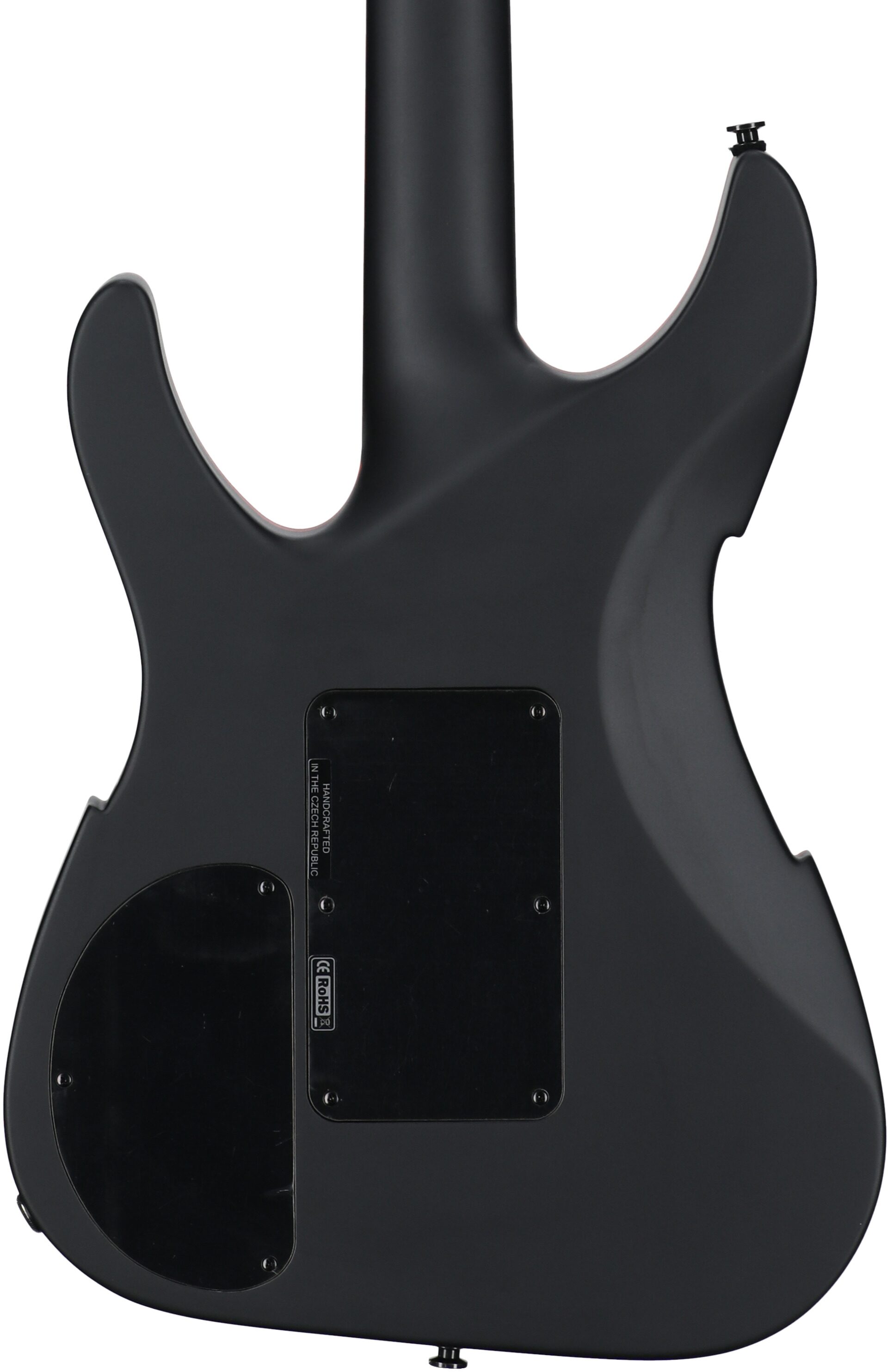 Peavey Vandenberg Electric Guitar (with Case), Matte Black, Serial Number 0ARCFA2000120, Body Straight Back