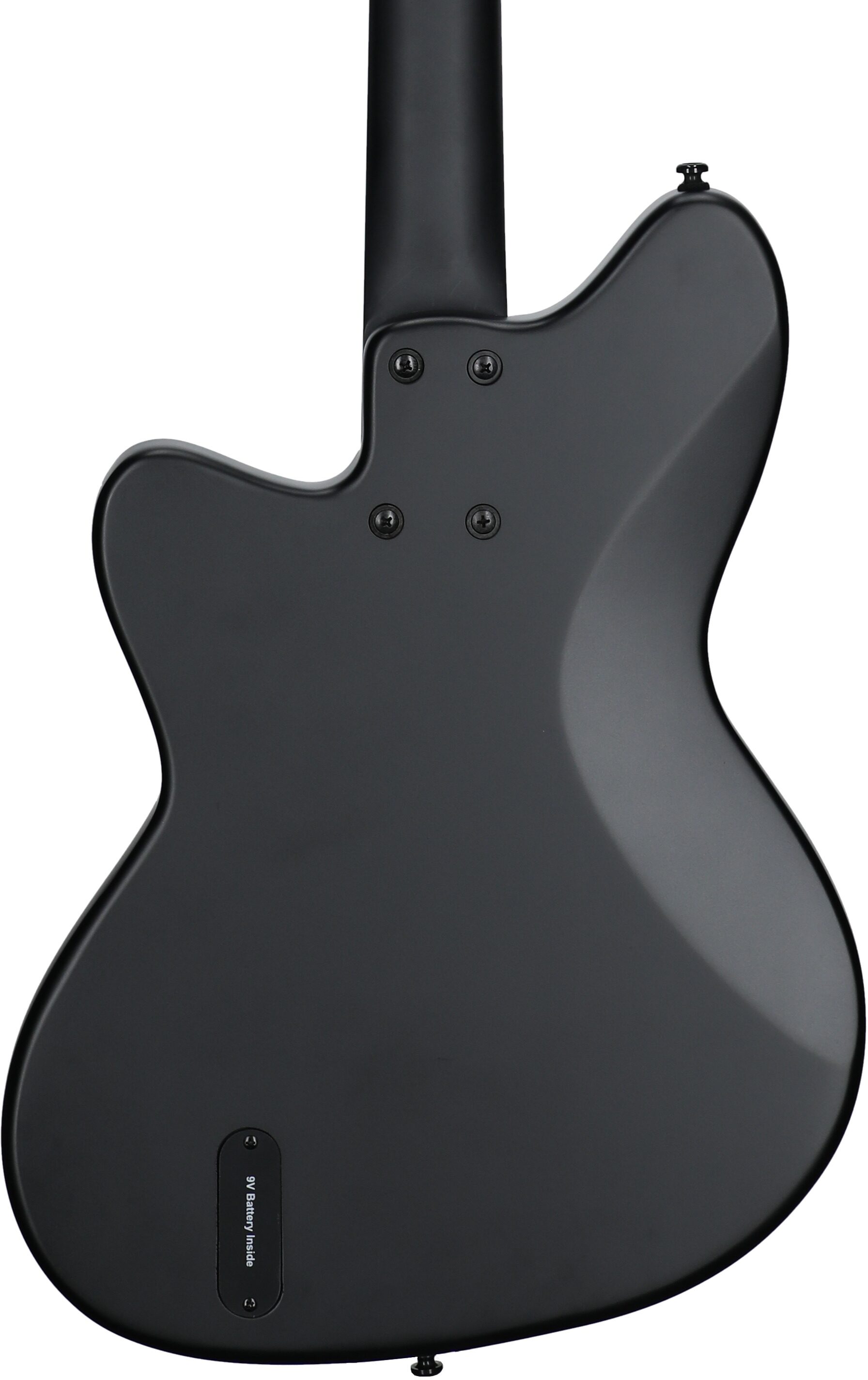 Ibanez TMB420B Talman Electric Bass, Black Flat, Body Straight Back
