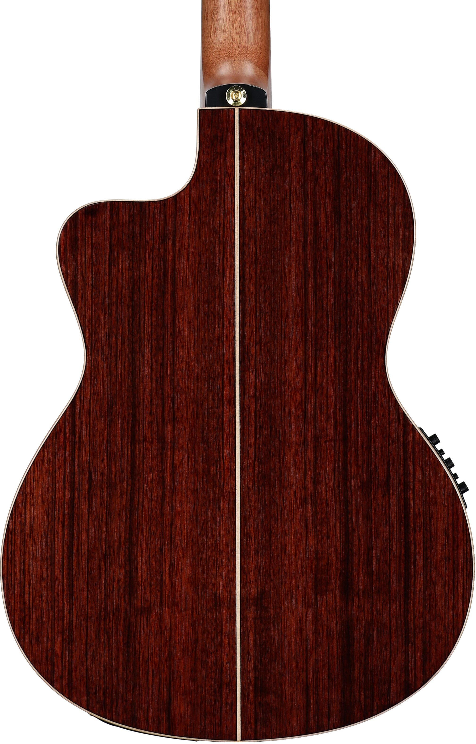 Ibanez GA34 Classical Acoustic-Electric Guitar, Natural High Gloss, Body Straight Back