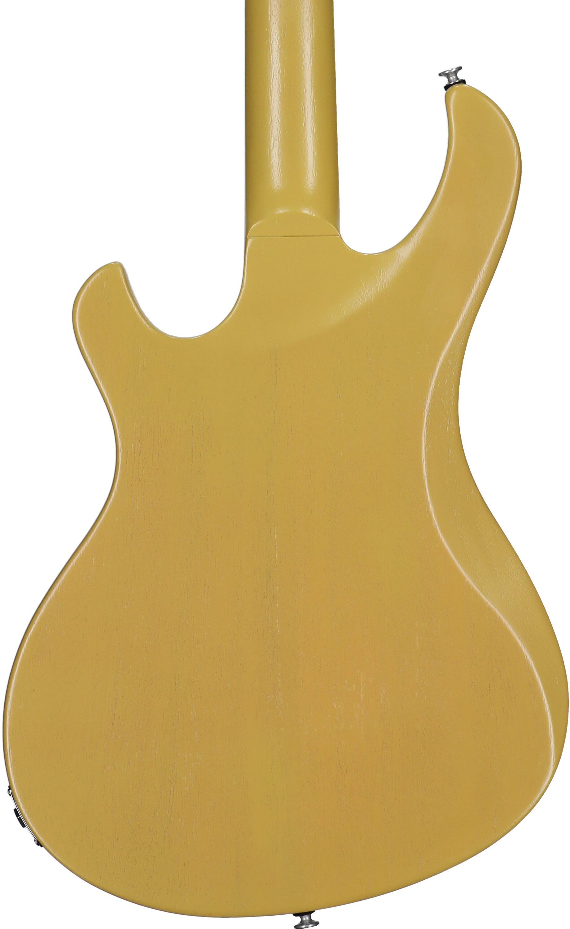 Gibson Victory Electric Guitar (with Case), TV Yellow Satin, Body Straight Back